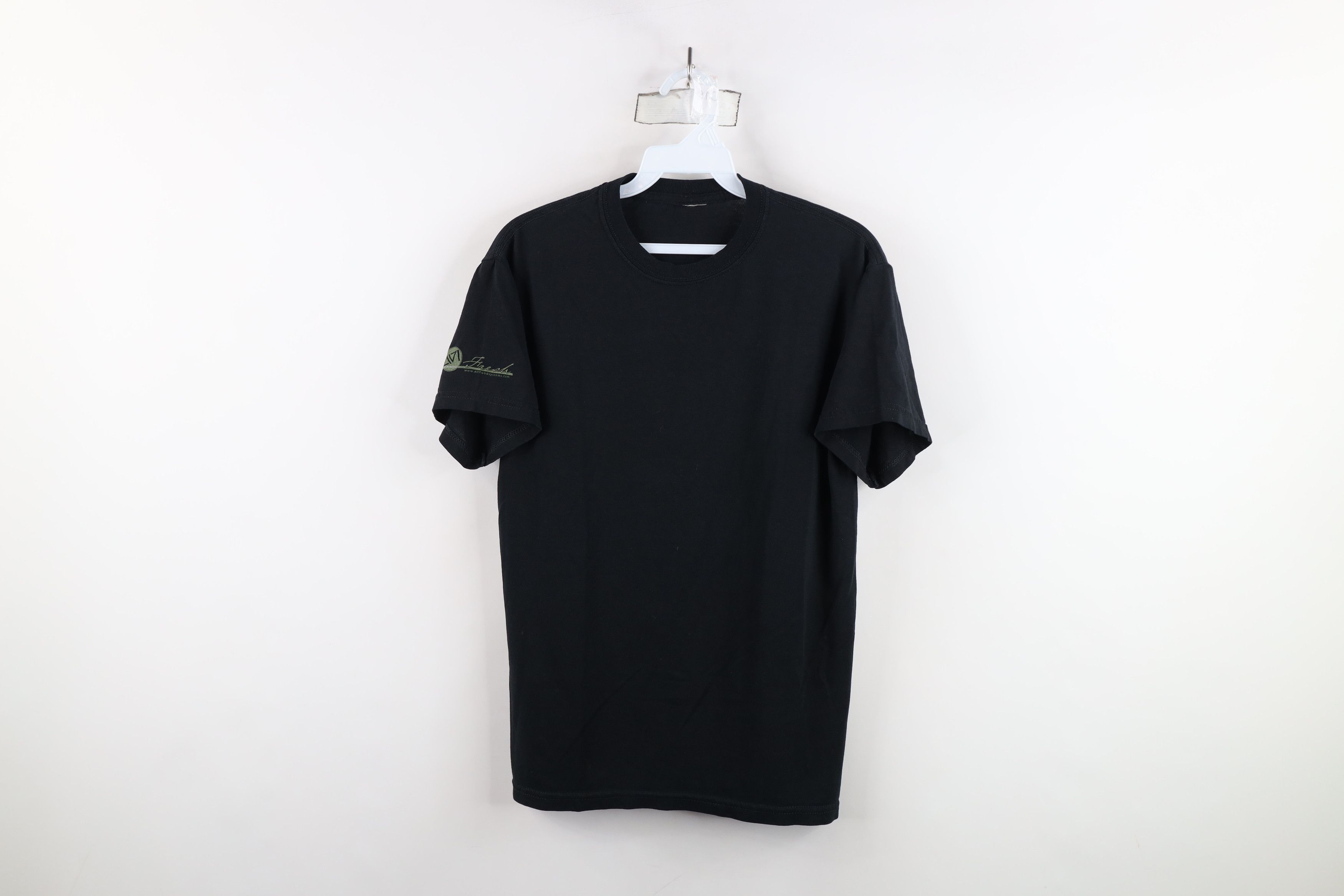 Vintage Vintage 90s Streetwear Short Sleeve T-Shirt Black Cotton Size US S / EU 44-46 / 1 - 1 Thumbnail