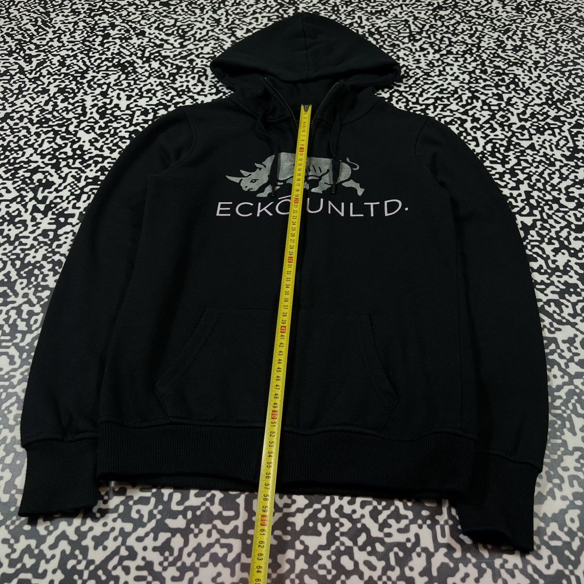 Ecko Unltd. Vintage Y2K Ecko Unltd Big Logo Zip Hoodie Rap Sk8 Style 90s Size S / US 4 / IT 40 - 11 Thumbnail