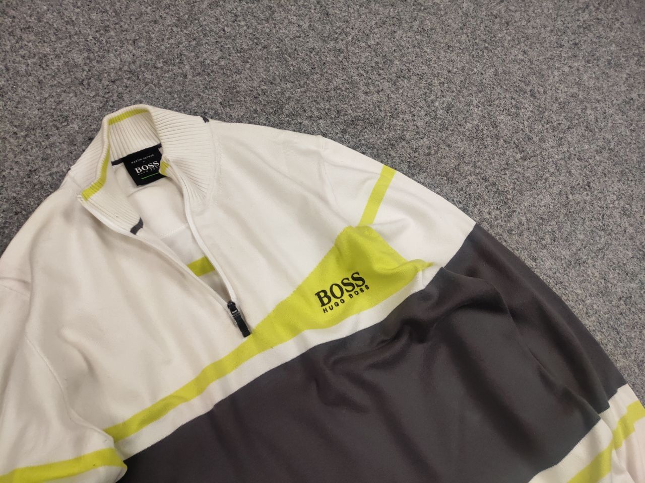 Hugo Boss Hugo Boss x Martin Kaymer Logo Light with zip sweater Size US M / EU 48-50 / 2 - 11 Thumbnail