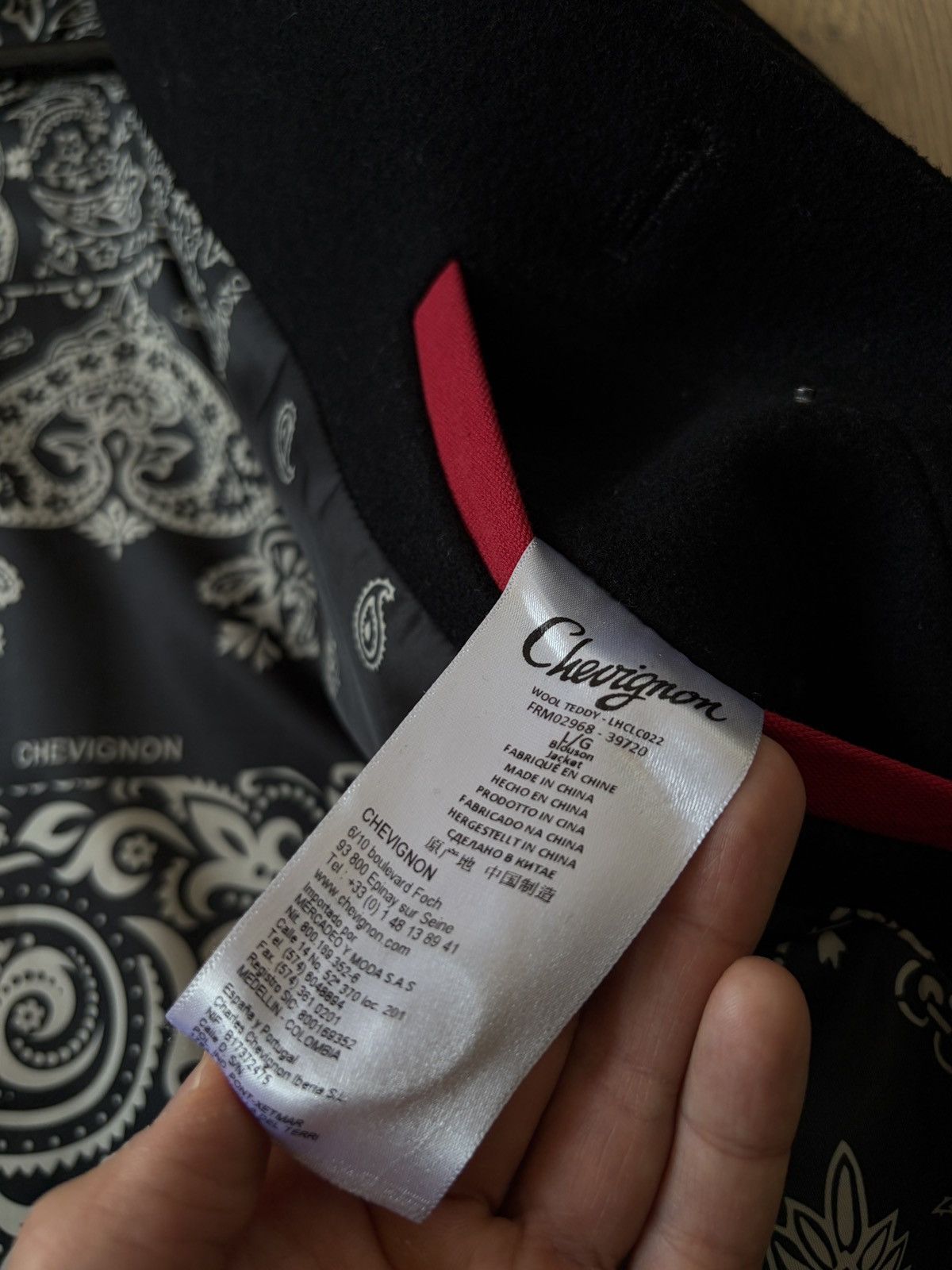 Chevignon Chevignon Teddy Wool Varsity College Bomber Jacket Size US L / EU 52-54 / 3 - 10 Thumbnail