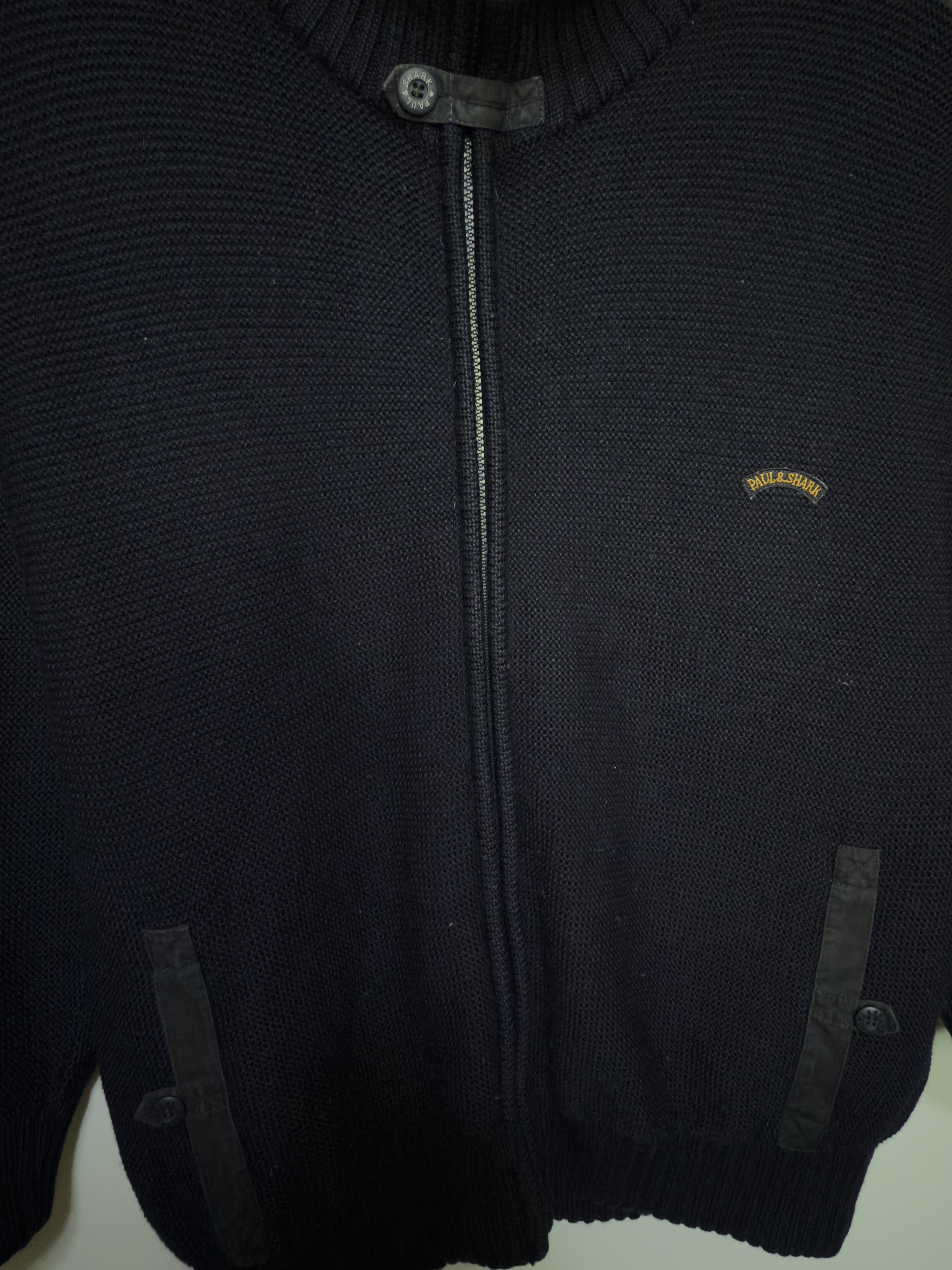 Paul & Shark 🔥 heavy knitting jacket zip up Paul and Shark size L Size US L / EU 52-54 / 3 - 5 Thumbnail