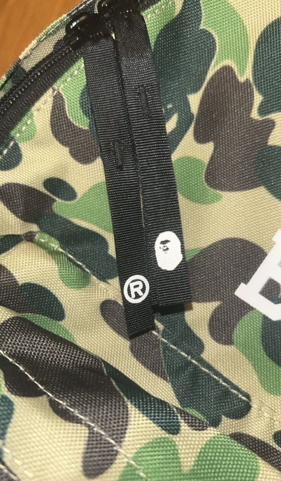 Bape Bape ABC Camo Ape Head Backpack Size ONE SIZE - 3 Thumbnail