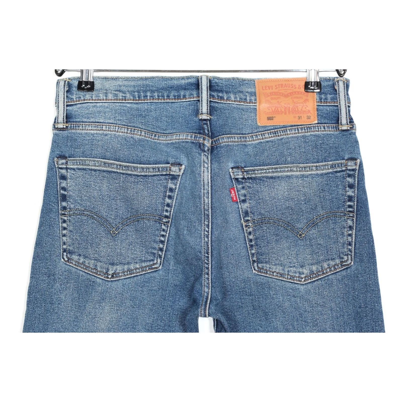 Levi's VINTAGE Levi’s 502 Jeans Men Size W31 L32 Tapered Stretch DZ7445 Size US 31 - 3 Thumbnail