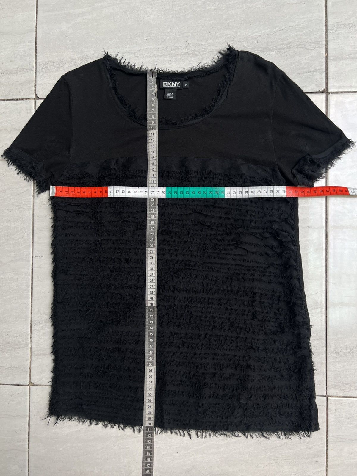 DKNY DKNY Black T-shirt Size US XS / EU 42 / 0 - 7 Thumbnail