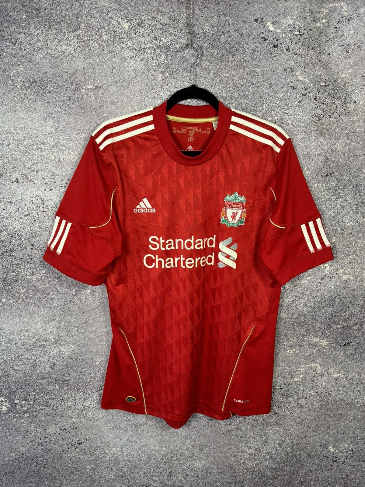 Adidas × Vintage Vintage Liverpool 2010/11 Adidas Soccer Jersey Medium Size US M / EU 48-50 / 2 - 1 Thumbnail