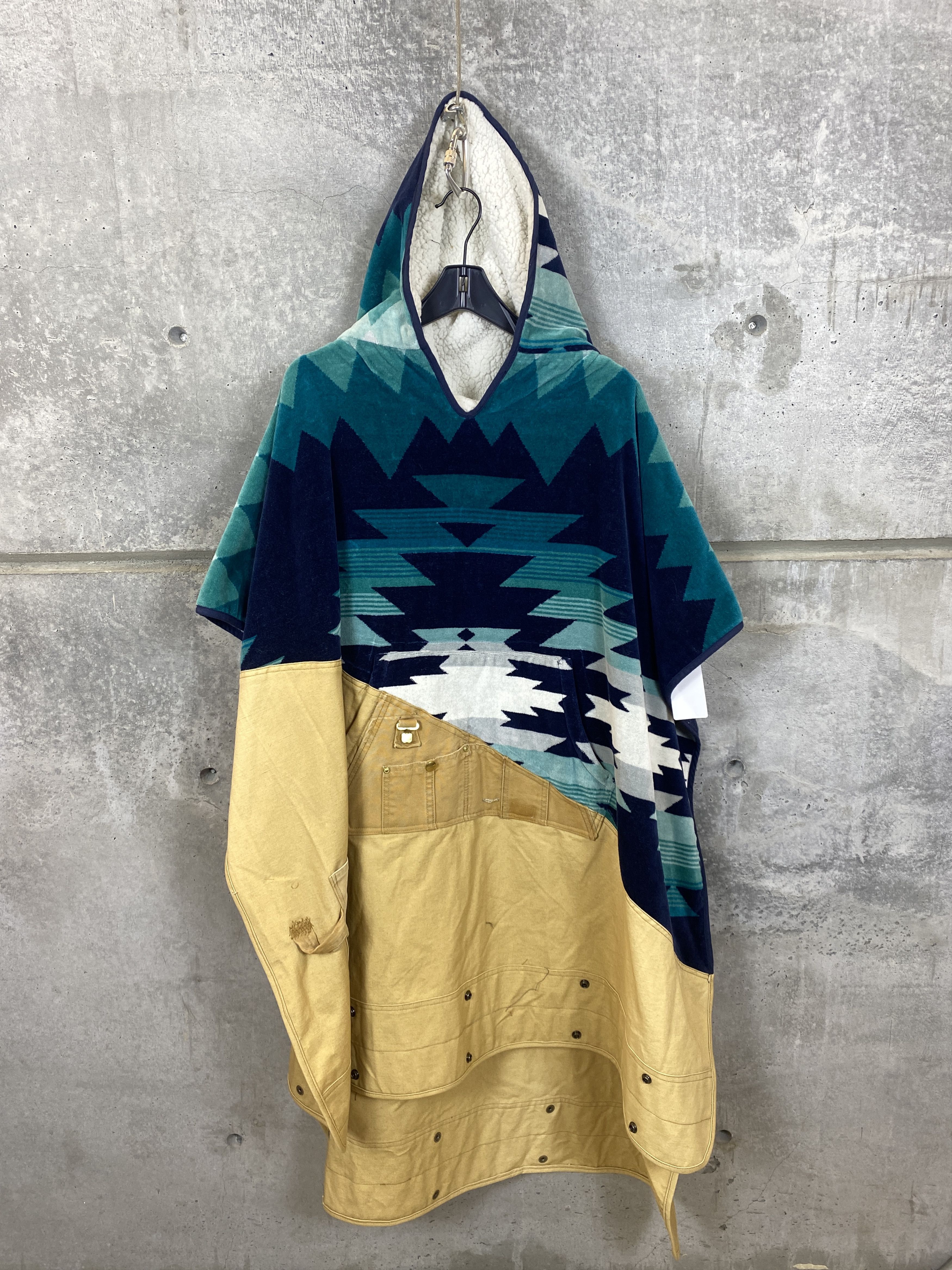 Greg Lauren Greg Lauren Sample Canvas Sherpa Poncho Size US L / EU 52-54 / 3 - 1 Thumbnail