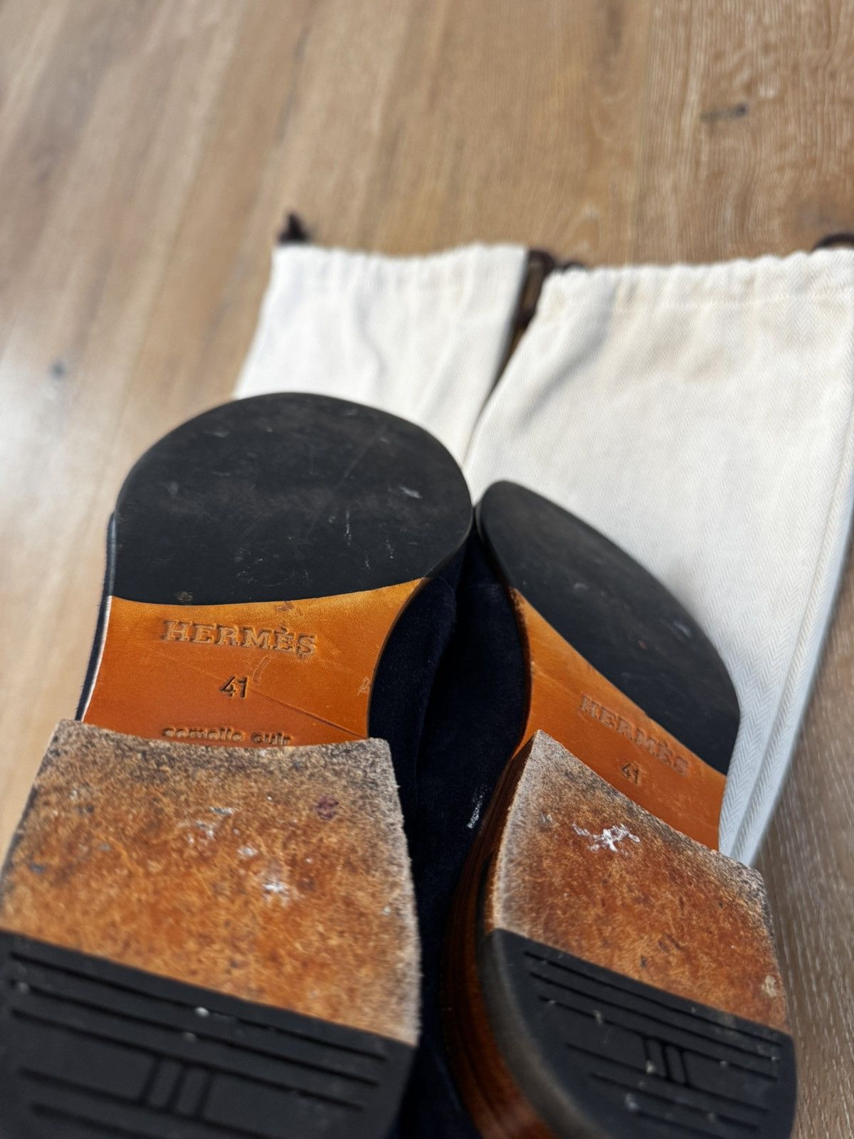 Hermes Hermès Loafers Size US 7.5 / EU 40-41 - 3 Thumbnail