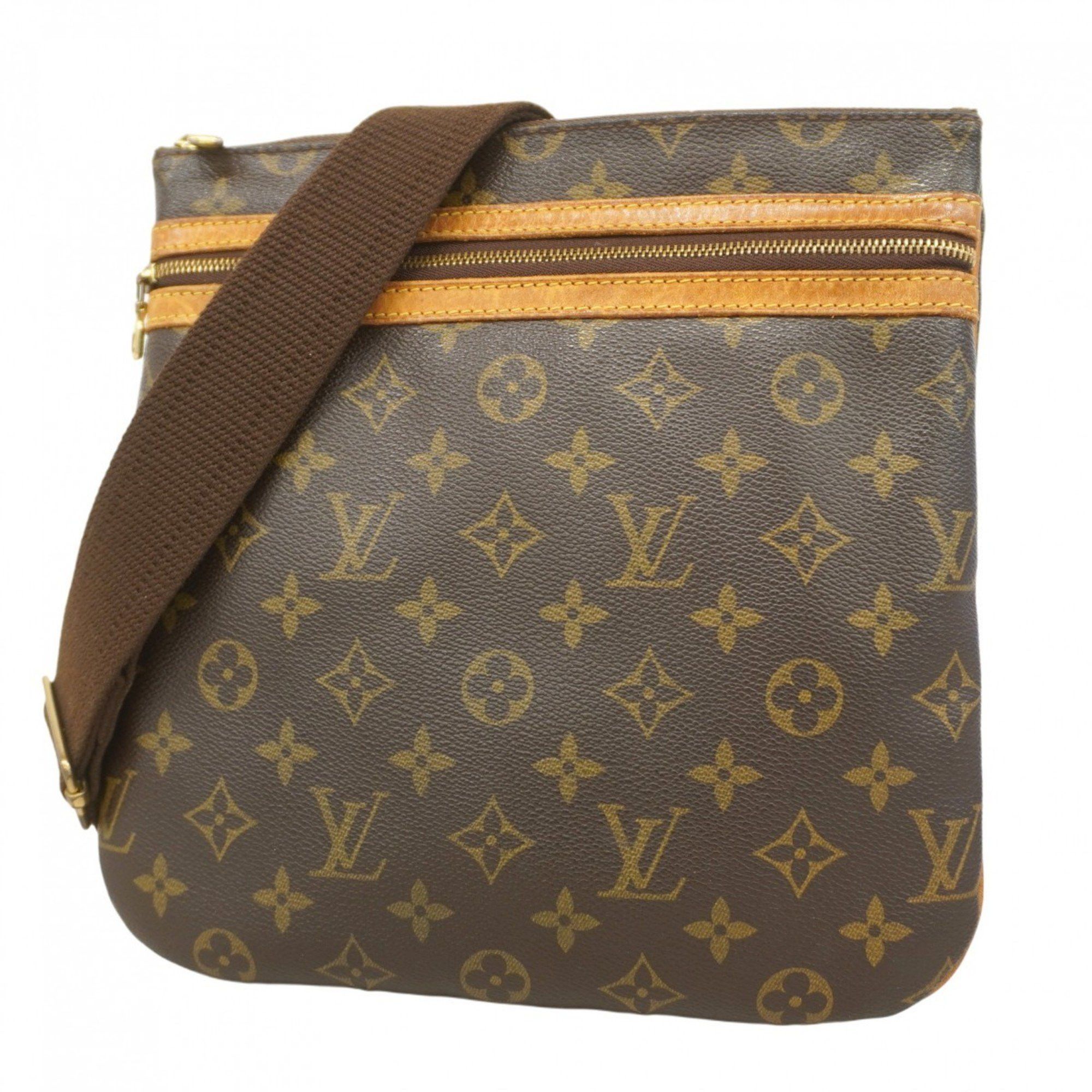 Louis Vuitton Shoulder Bag Monogram Pochette Bosphore M40044 Brown Ladies, Women's