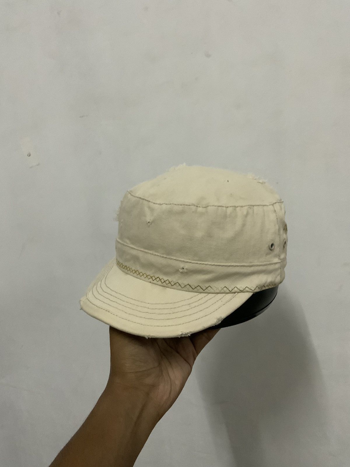 Japanese Brand Distressed Patrol Snapback Hat Size ONE SIZE - 1 Thumbnail