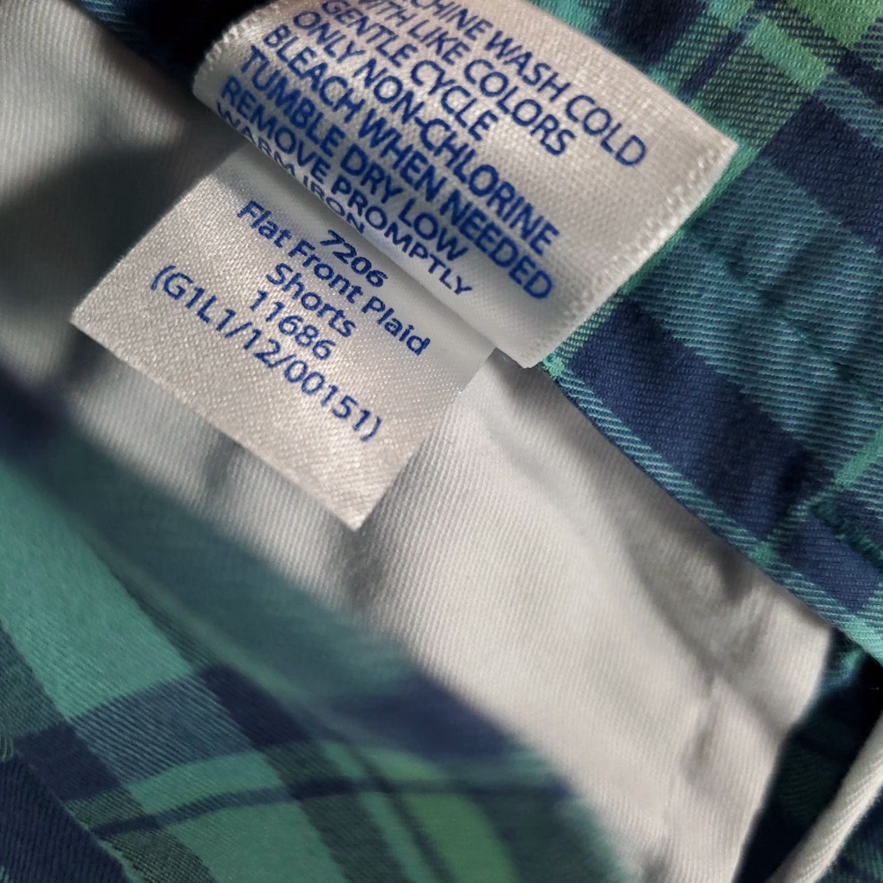 Southern Tide Southern Tide Shorts Mens Size 33 Plaid Blue Green 8 Inch Stretch Comfort Chino Beach Preppy Casual Travel Mens Size US 33 - 7 Thumbnail
