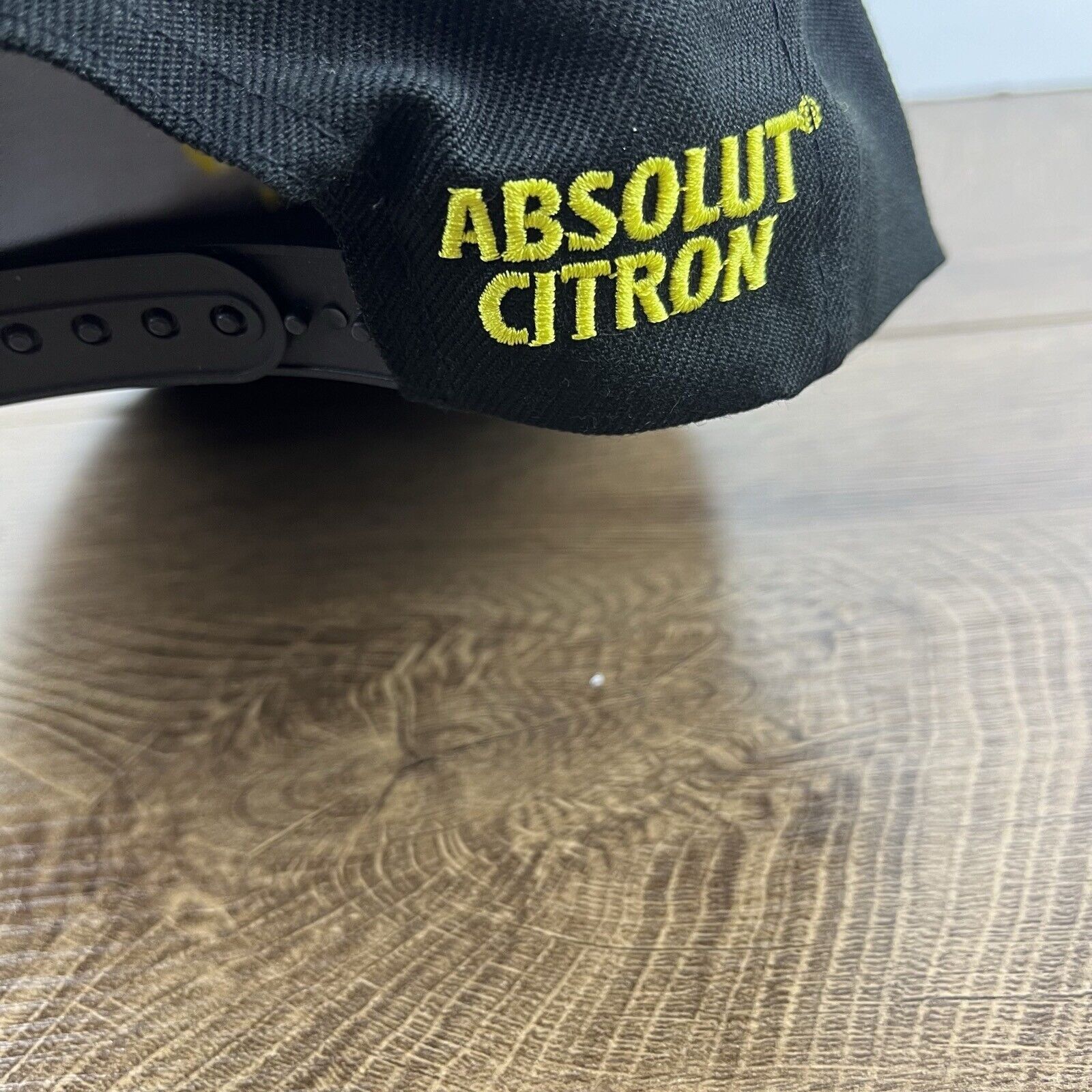 Other Absolut Citron Snapback Hat Black Hat Adjustable Black Adult Size ONE SIZE - 13 Thumbnail