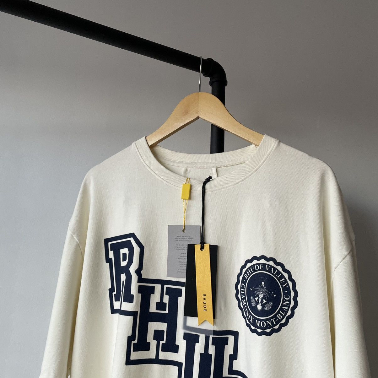 Rhude RHUDE VTG COLLEGIATE TEE Size US XL / EU 56 / 4 - 2 Thumbnail