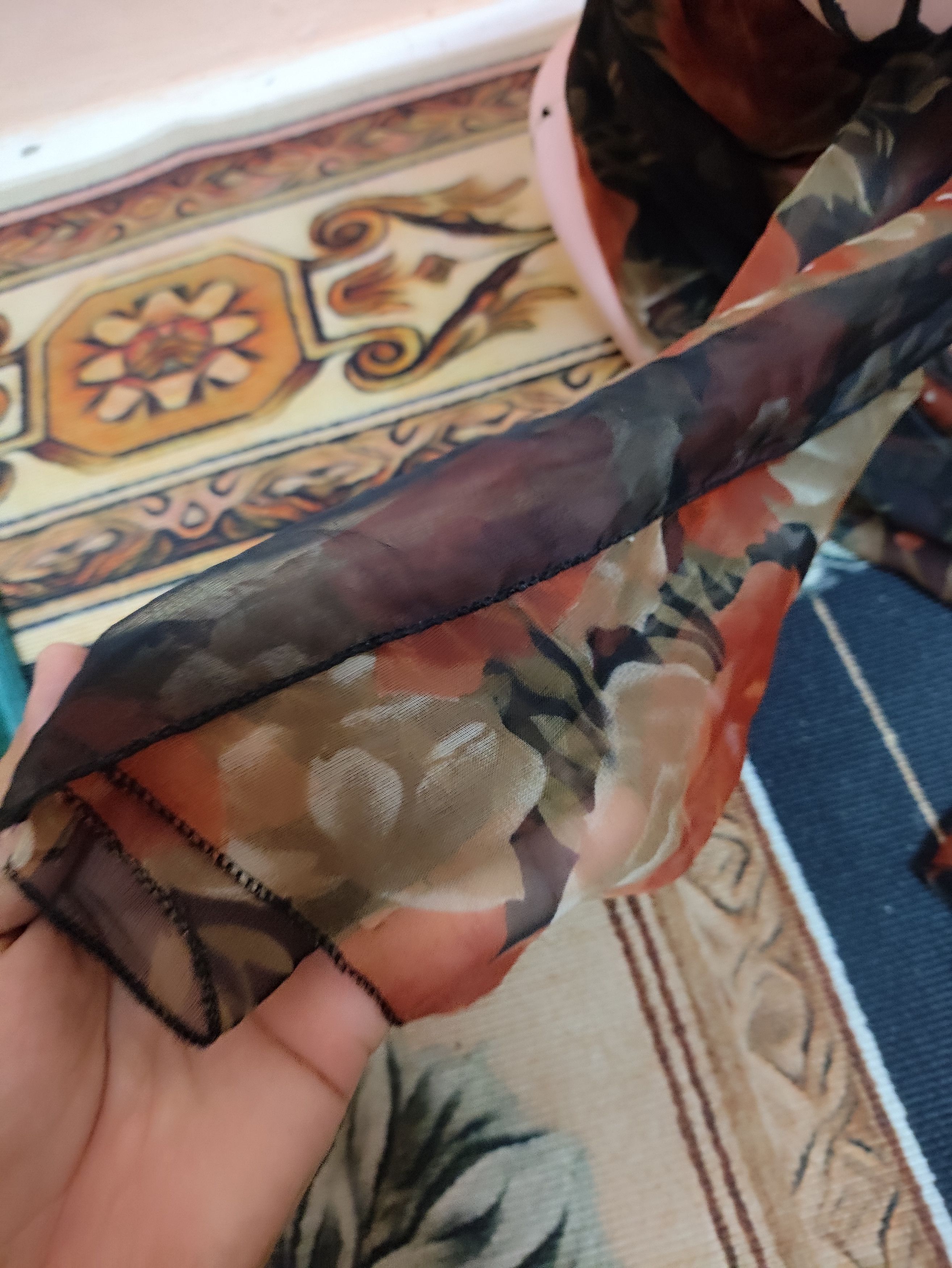 Designer × Vintage Vintage Scarves Scaft Winter Xmas Size ONE SIZE - 6 Thumbnail