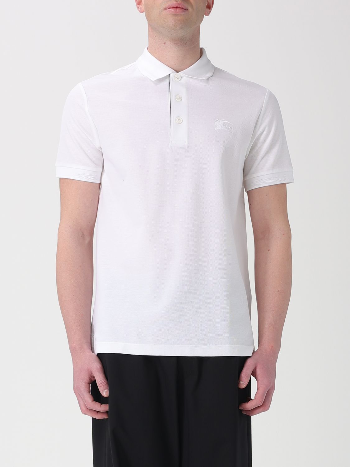 Burberry Burberry Polo Shirt Men White Size US XXL / EU 58 / 5 - 1 Thumbnail