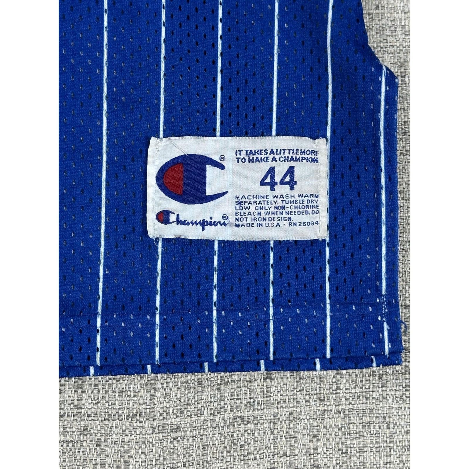 Champion Vintage Orlando Magic Jersey Mens 44 Gold Hardaway Champion Size US L / EU 52-54 / 3 - 6 Thumbnail