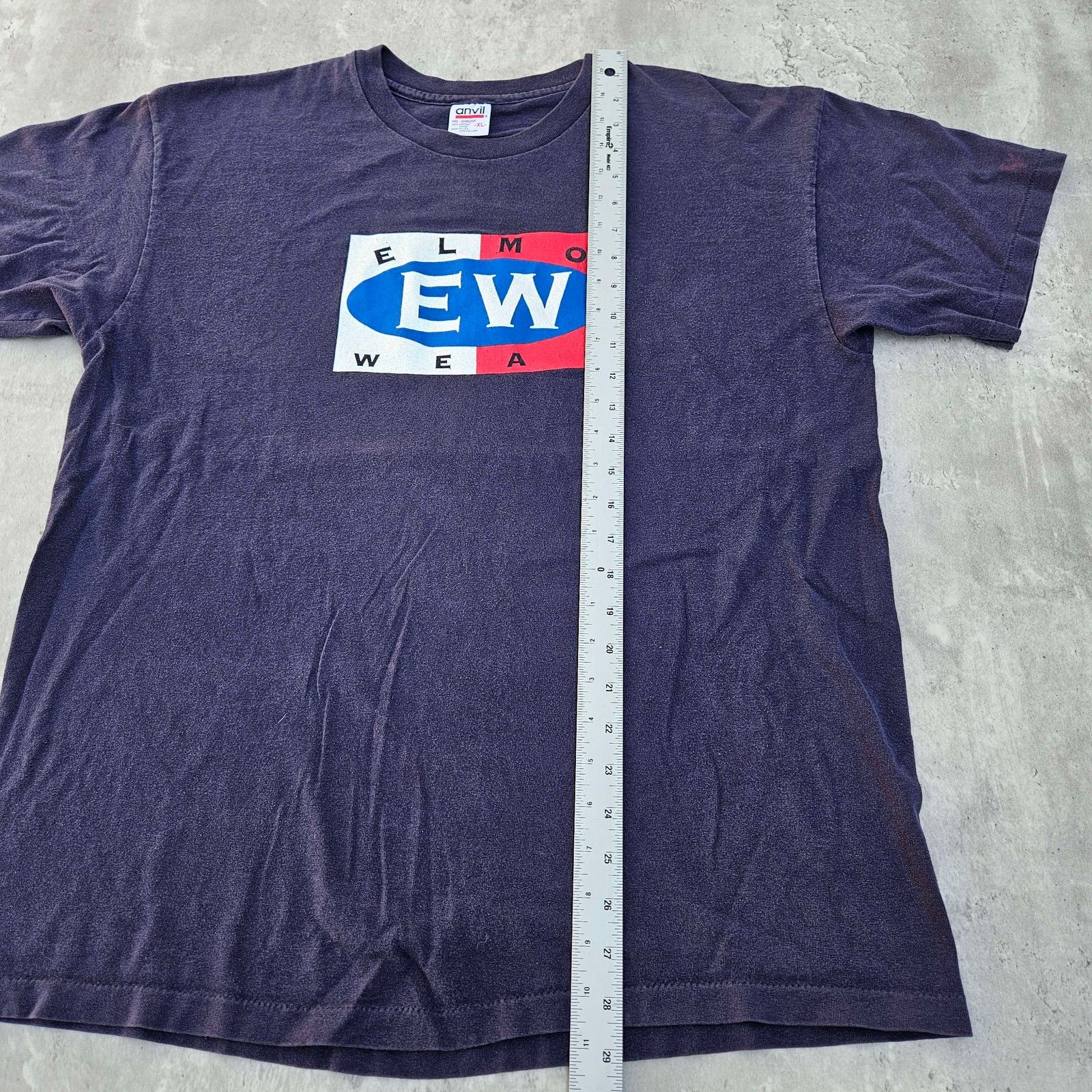 Anvil Vintage Elmo Sesame Street 90s Calvin Klein Parody XLarge Size US XL / EU 56 / 4 - 8 Thumbnail