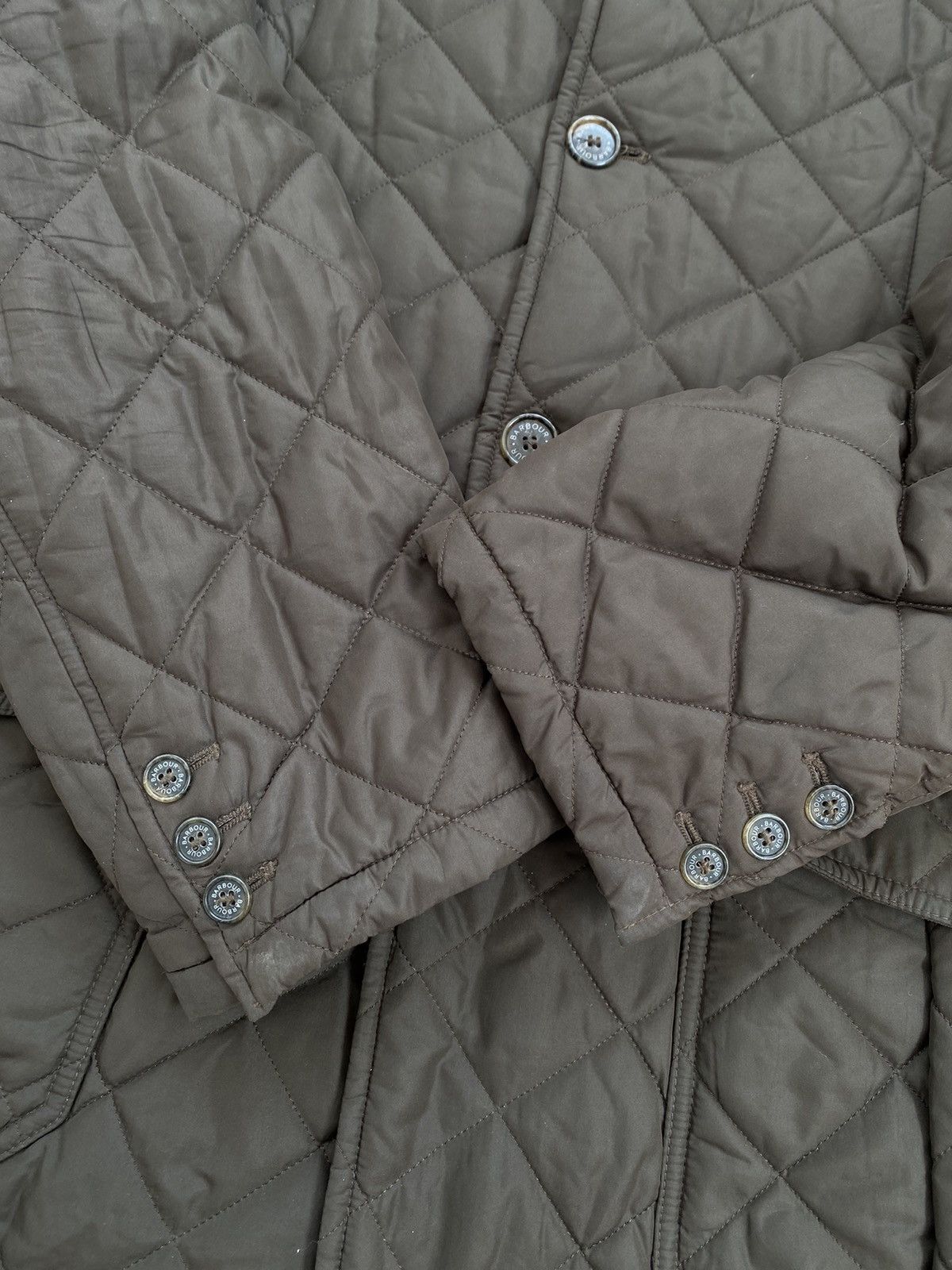 Barbour Vintage Y2K Barbour Quilted Lutz Casual Jacket Retro Hype Size US XXL / EU 58 / 5 - 10 Thumbnail
