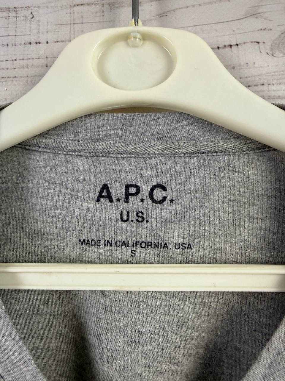 A.P.C. A.P.C Tee Size US S / EU 44-46 / 1 - 6 Thumbnail