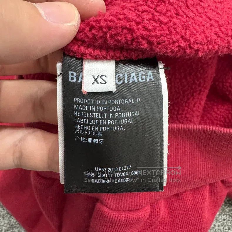Balenciaga Balenciaga Wheat ear hooded sweatshirt Size US XS / EU 42 / 0 - 3 Thumbnail