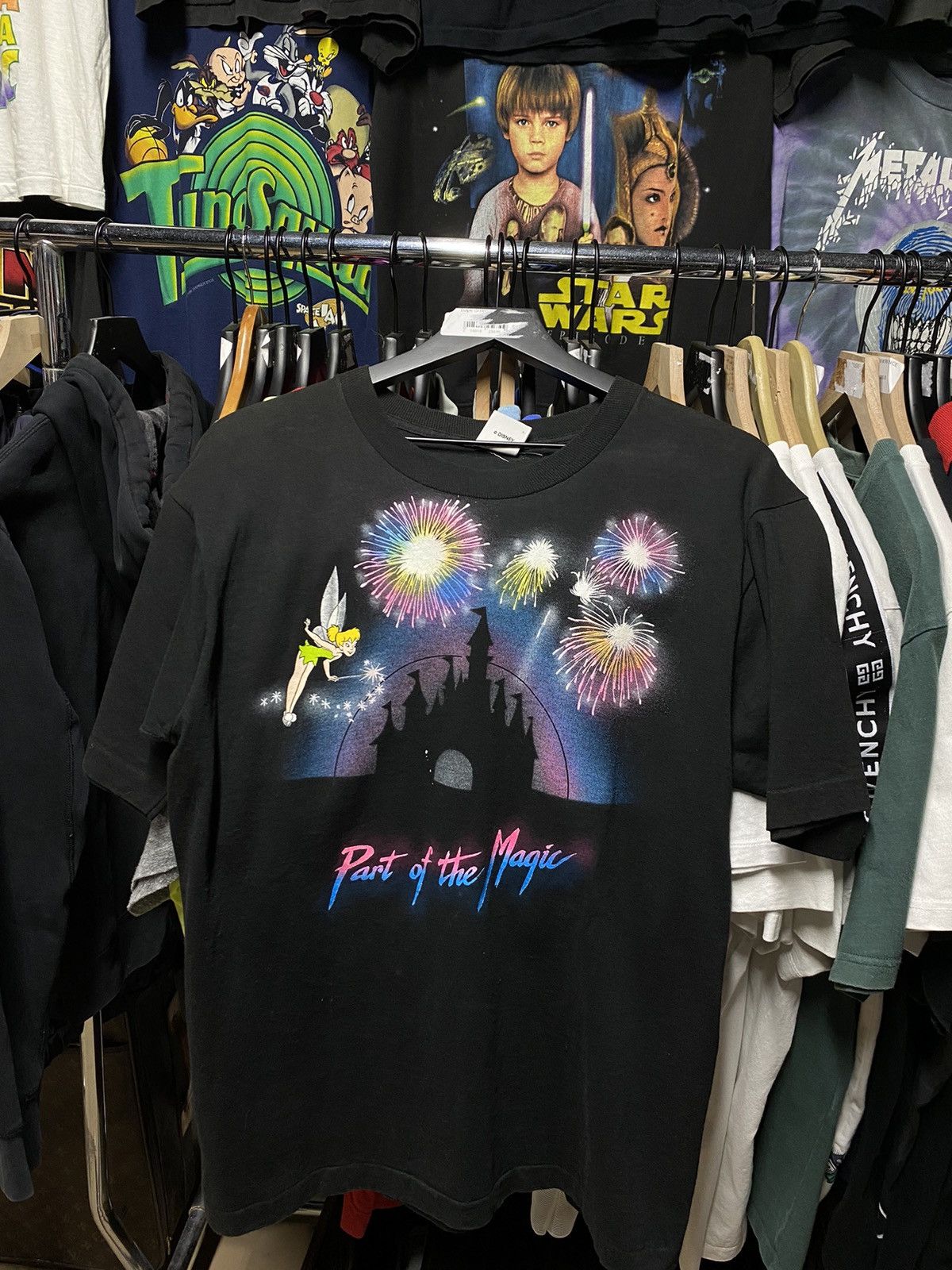 Vintage 90’s Vintage Tinkerbell Disney Rare Tee Shirt Medium Size US M / EU 48-50 / 2 - 6 Thumbnail