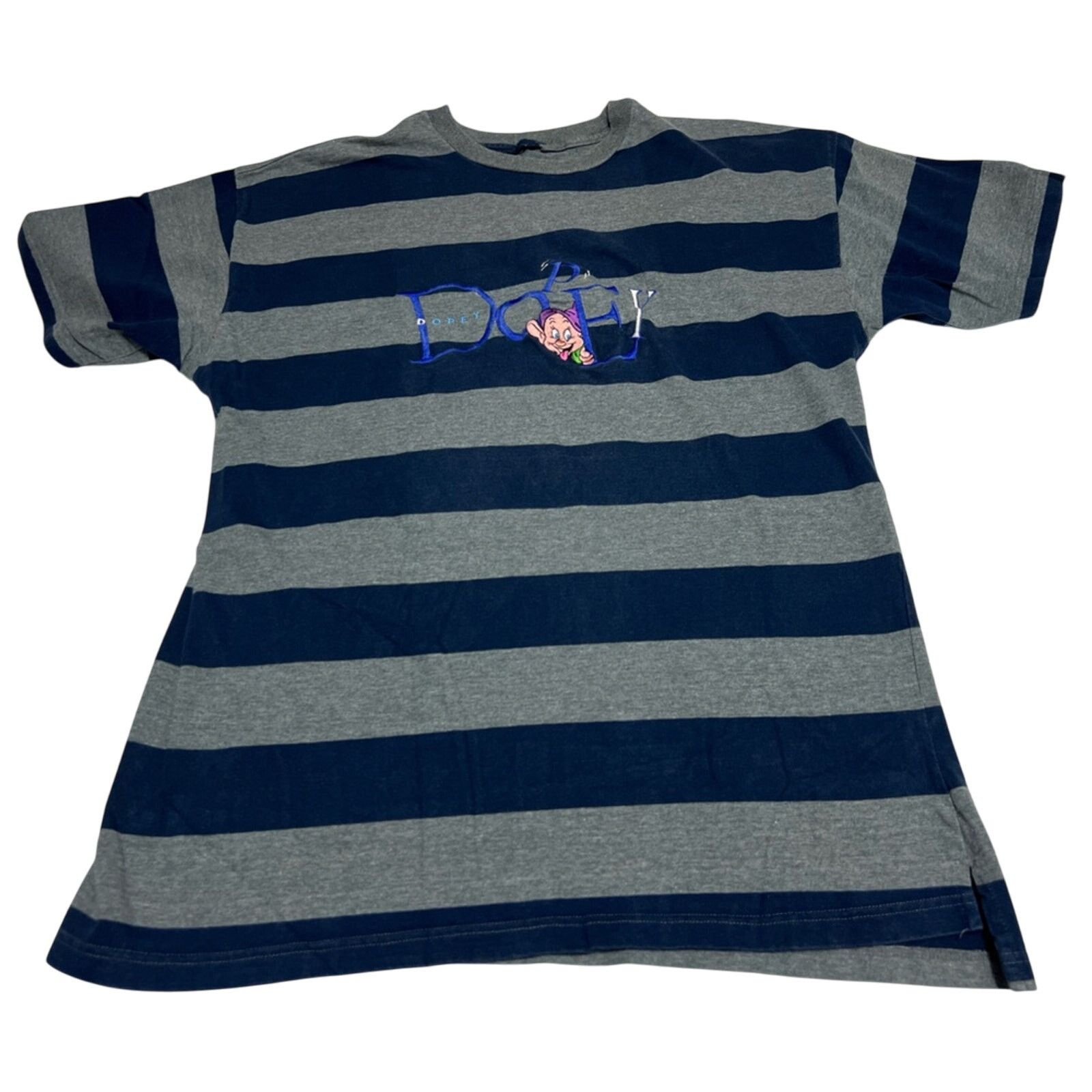 Disney VTG 90's Disney Store Seven Dwarfs Dopey Embroidered Stripe Size US XL / EU 56 / 4 - 1 Thumbnail
