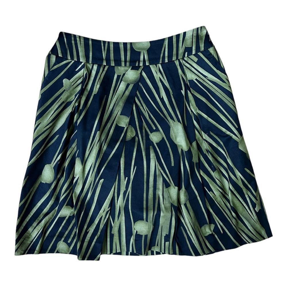 Designer Kenneth Cole l Black/Green Skirt Size 8 Size 30" / US 8 / IT 44 - 1 Thumbnail