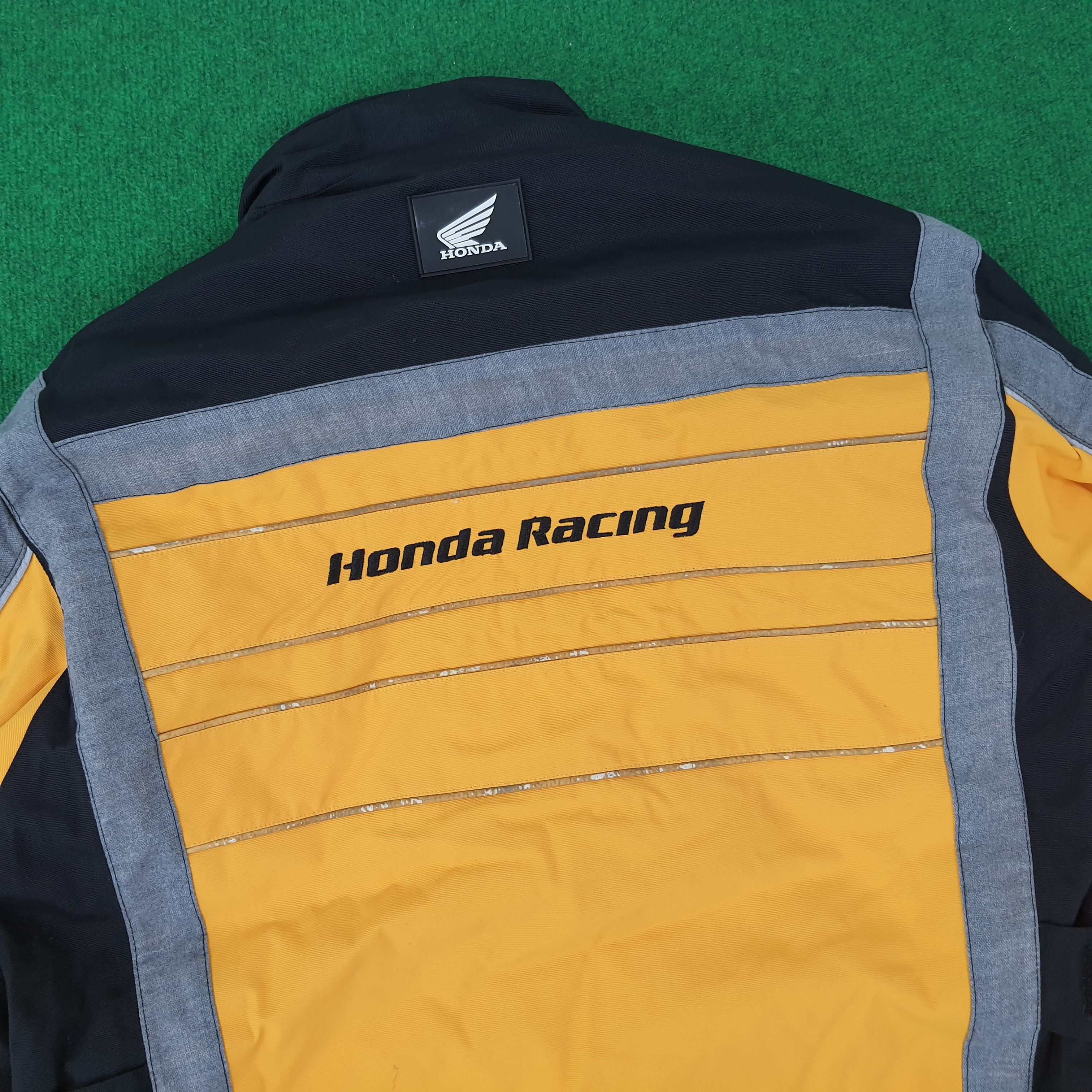 Honda × Japanese Brand Vintage Honda Racing Motorsports Safety Pads Jacket C236N5 Size US XL / EU 56 / 4 - 2 Thumbnail