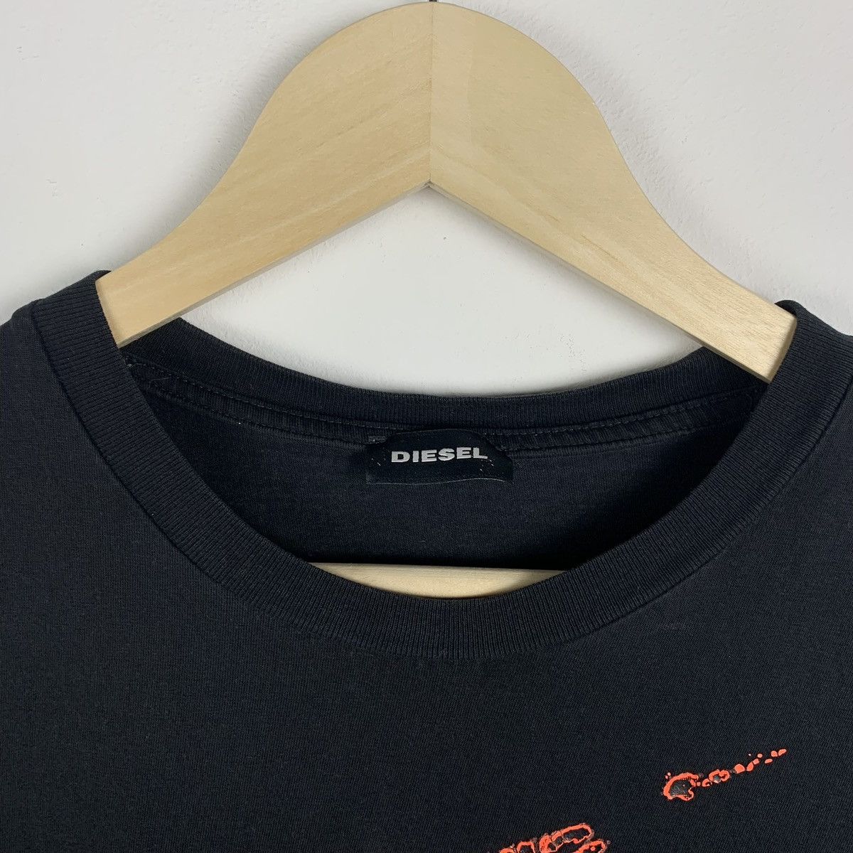 Diesel Men’s Diesel Industry T-Shirt Big Logo Short Sleeve Size L Size US L / EU 52-54 / 3 - 6 Thumbnail