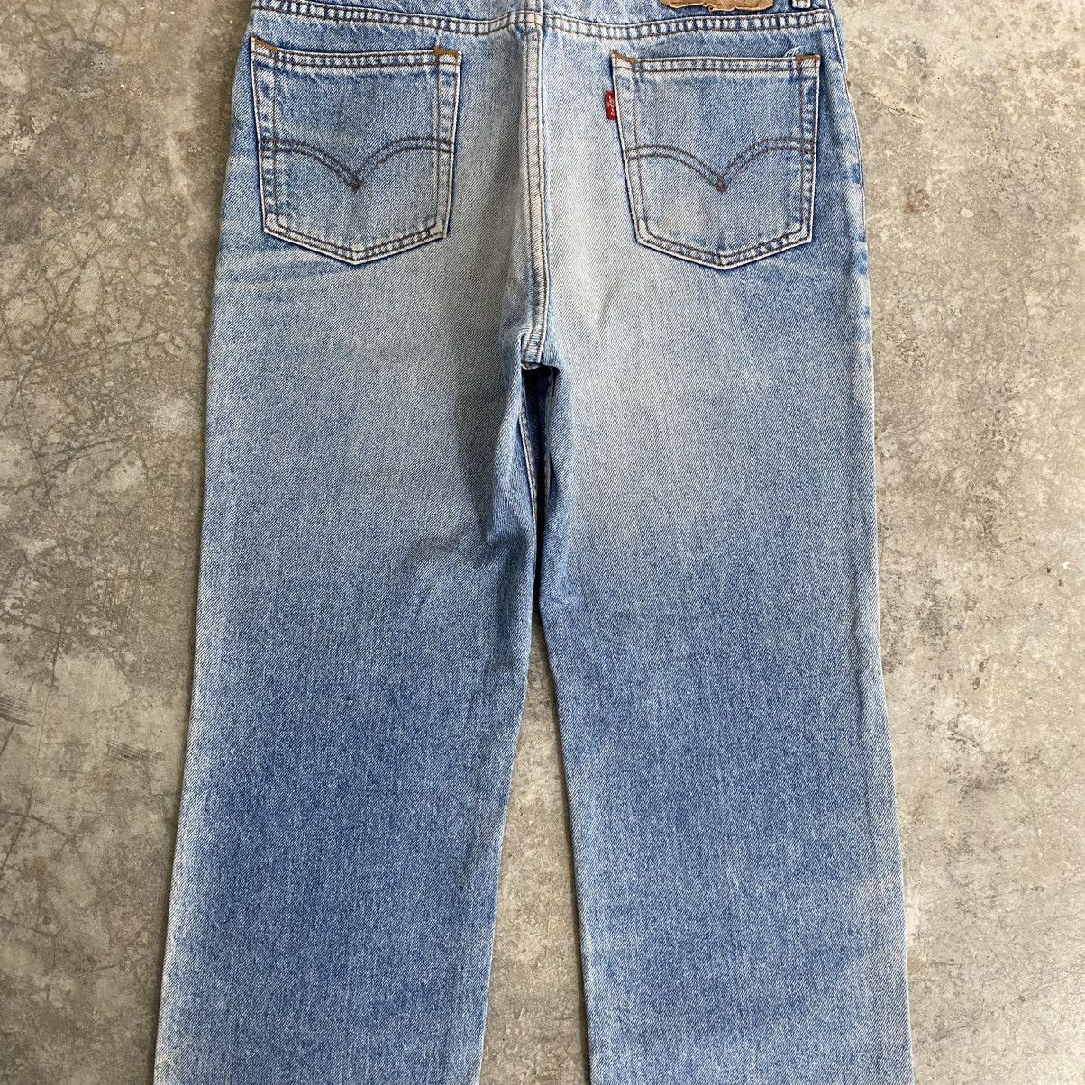 Levi's Vintage 90’s Levis 505 Faded Blue Straight Leg Jeans Size US 32 / EU 48 - 13 Thumbnail