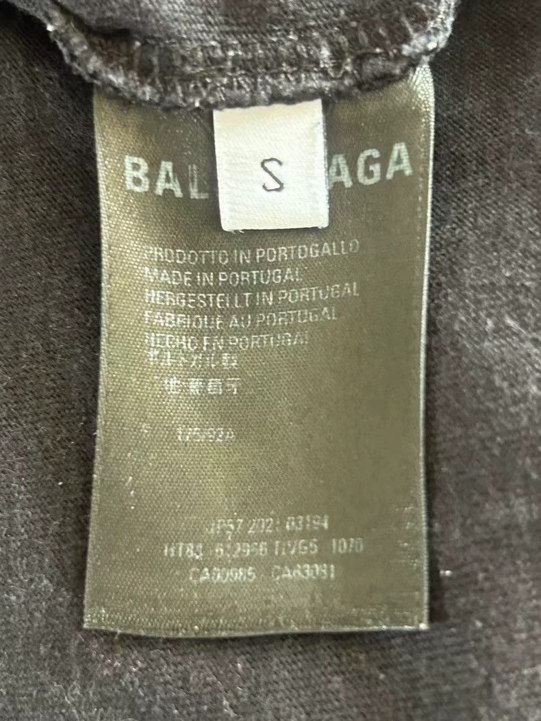 Balenciaga Balenciaga Black letters Logo short sleeves Size US XS / EU 42 / 0 - 4 Thumbnail