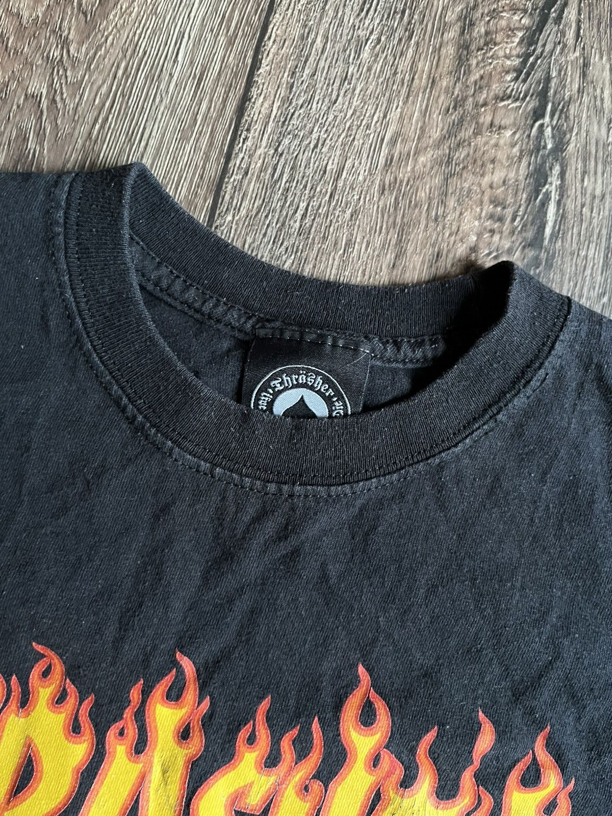 Thrasher × Vintage Vintage Thrasher Flame Logo Tee Size US M / EU 48-50 / 2 - 12 Thumbnail