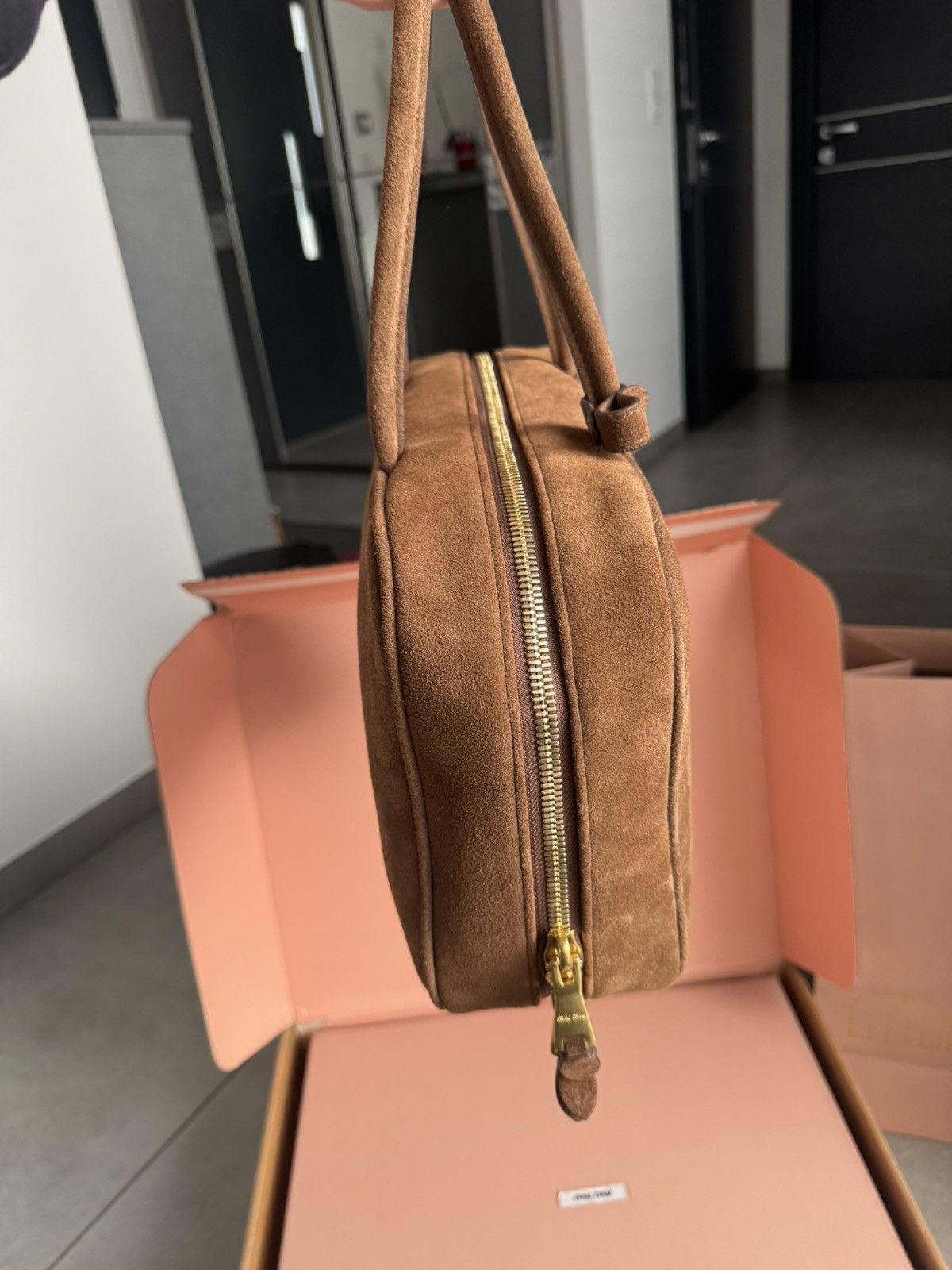 Miu Miu Miu miu bag « beau » brown, as new. Size ONE SIZE - 5 Thumbnail