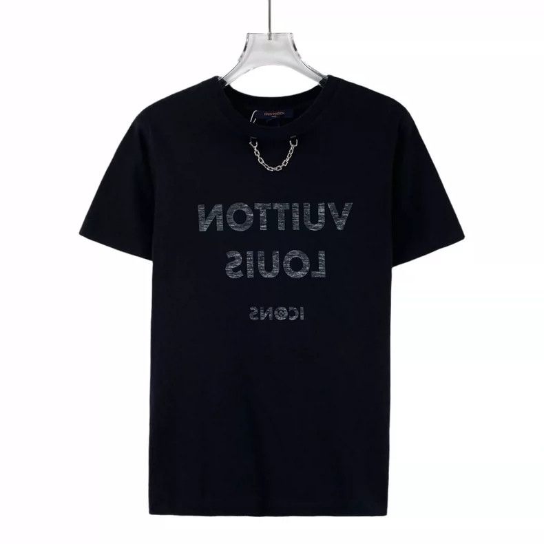 Louis Vuitton LOUIS VUITTON T SHIRT MONOGRAM BLACK WHITE