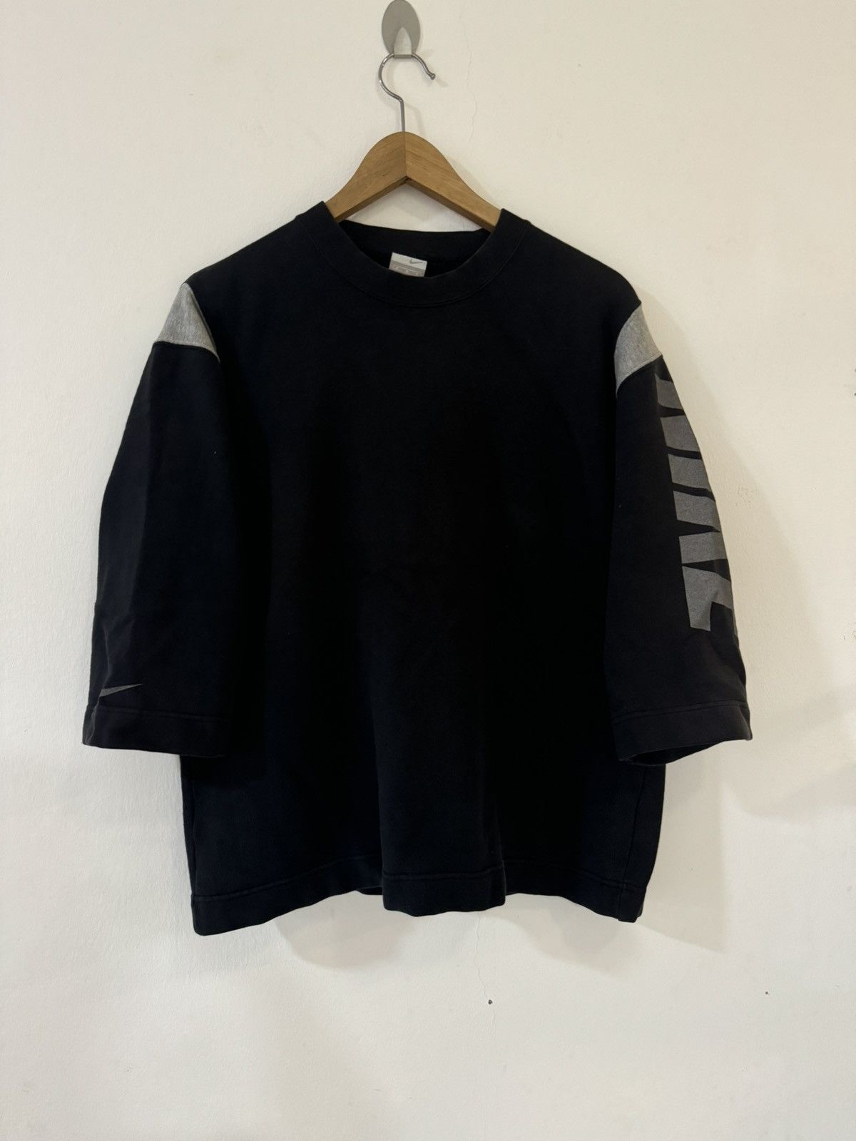 Nike × Vintage Vintage Faded Nike 3Quarter Sleeve Sweatshirt Size US M / EU 48-50 / 2 - 1 Thumbnail
