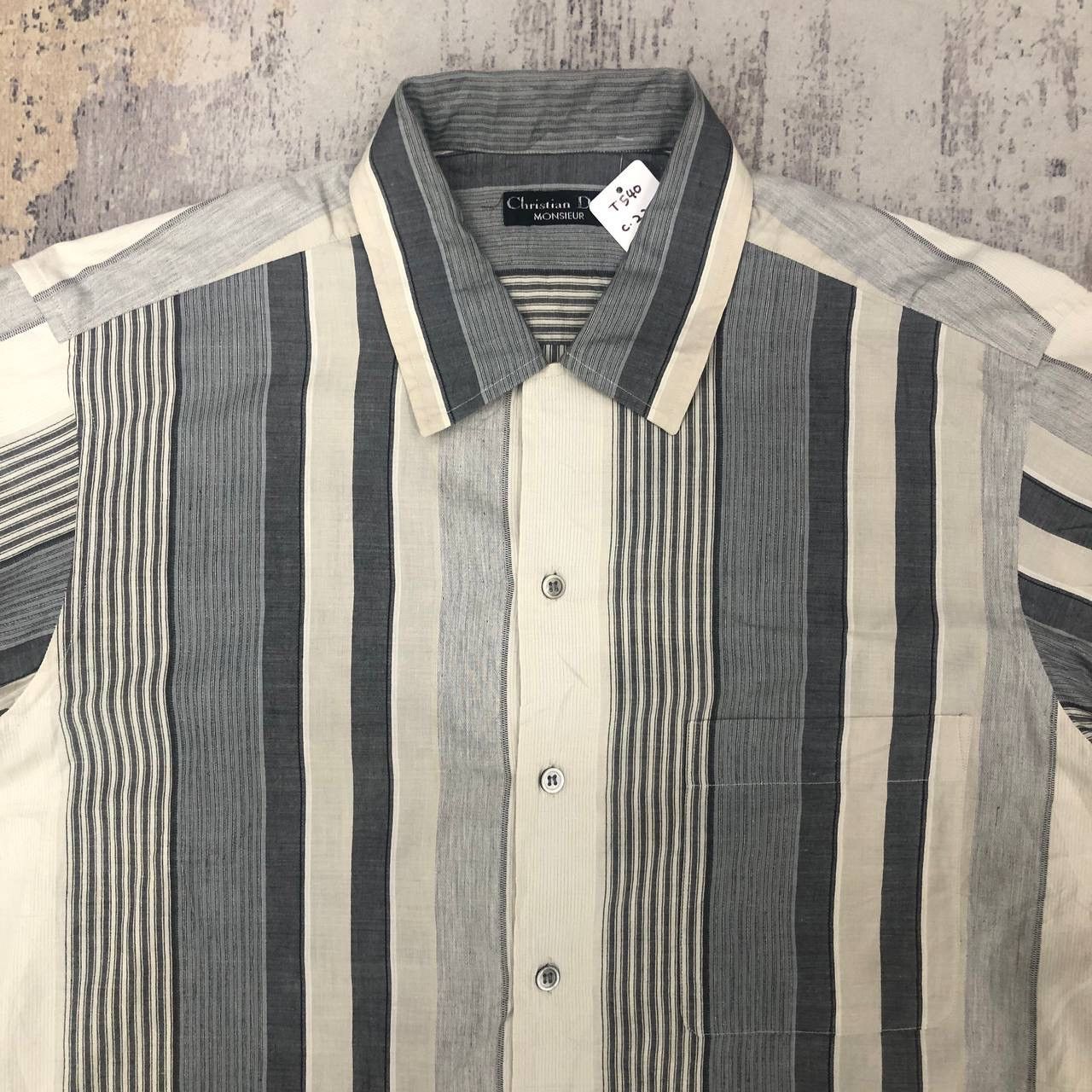 Christian Dior Monsieur T540. CHRISTIAN DIOR STRIPED SHIRTS Size US M / EU 48-50 / 2 - 2 Thumbnail
