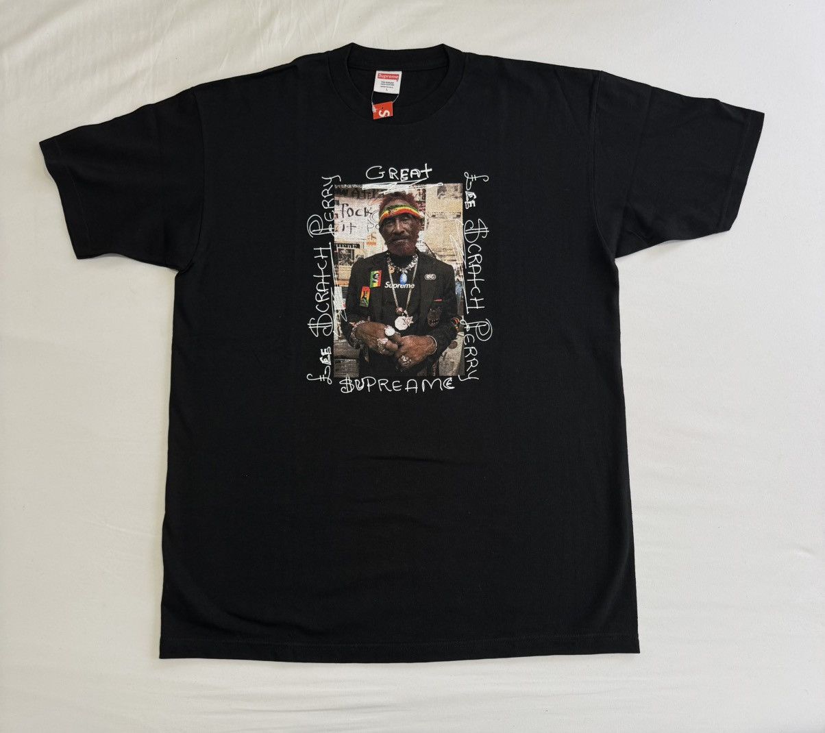 Supreme Supreme Lee Scratch Perry Photo Tee 2010 Size US L / EU 52-54 / 3 - 3 Thumbnail