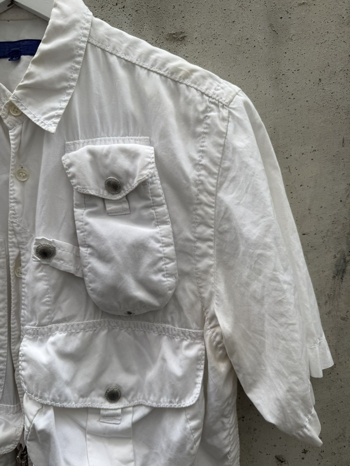 Junya Watanabe SS2005 Junya Watanabe Cotton Fisherman Cargo Shirt Size US L / EU 52-54 / 3 - 4 Thumbnail