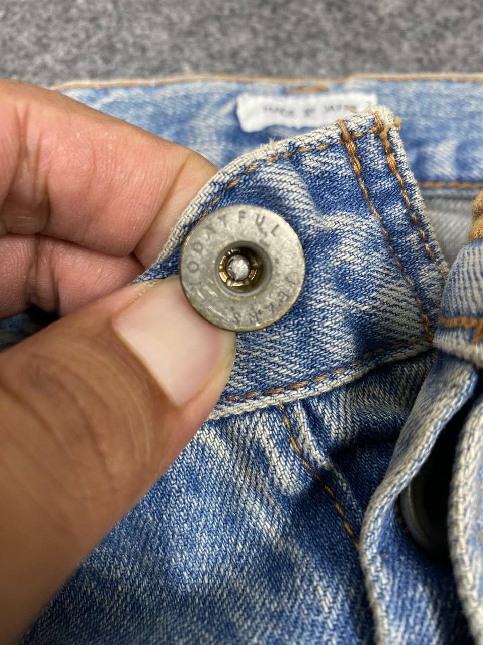 Japanese Brand todayful japanese brand selvedge distressed denim Size US 30 / EU 46 - 11 Thumbnail