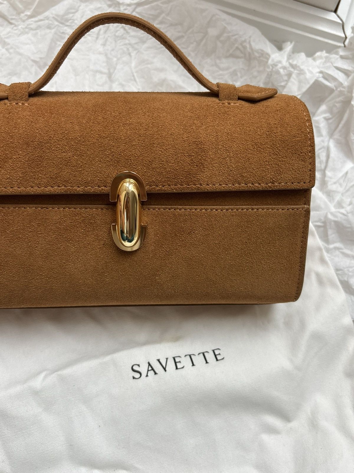 Savette Savette symmetry suede bag Size ONE SIZE - 2 Thumbnail