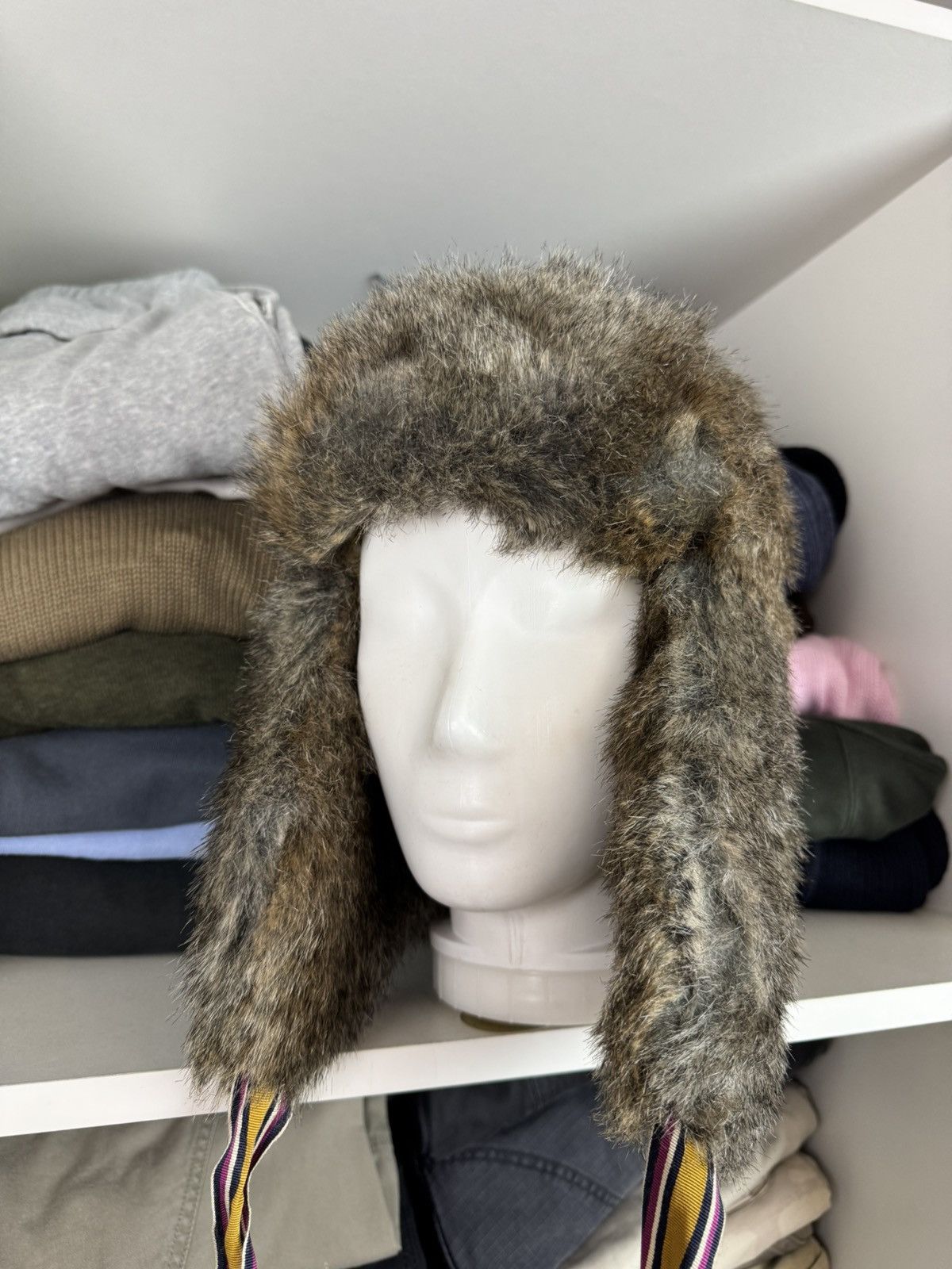 Other Joules Y2K Ushanka Faux Fuzzy Fur Hat Size ONE SIZE - 2 Thumbnail