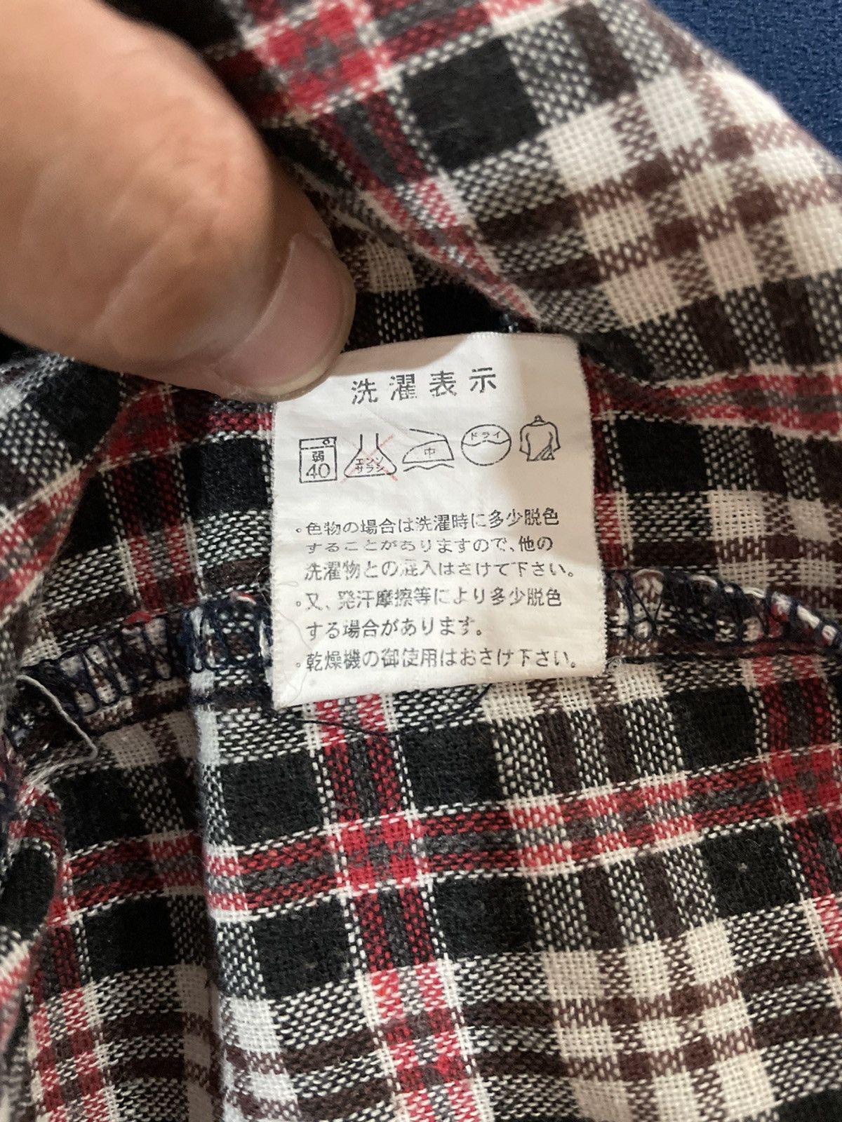 Flannel × Japanese Brand Vintage Fresco Travis Scott Style Tartan Plaid Flannel Size US M / EU 48-50 / 2 - 13 Thumbnail