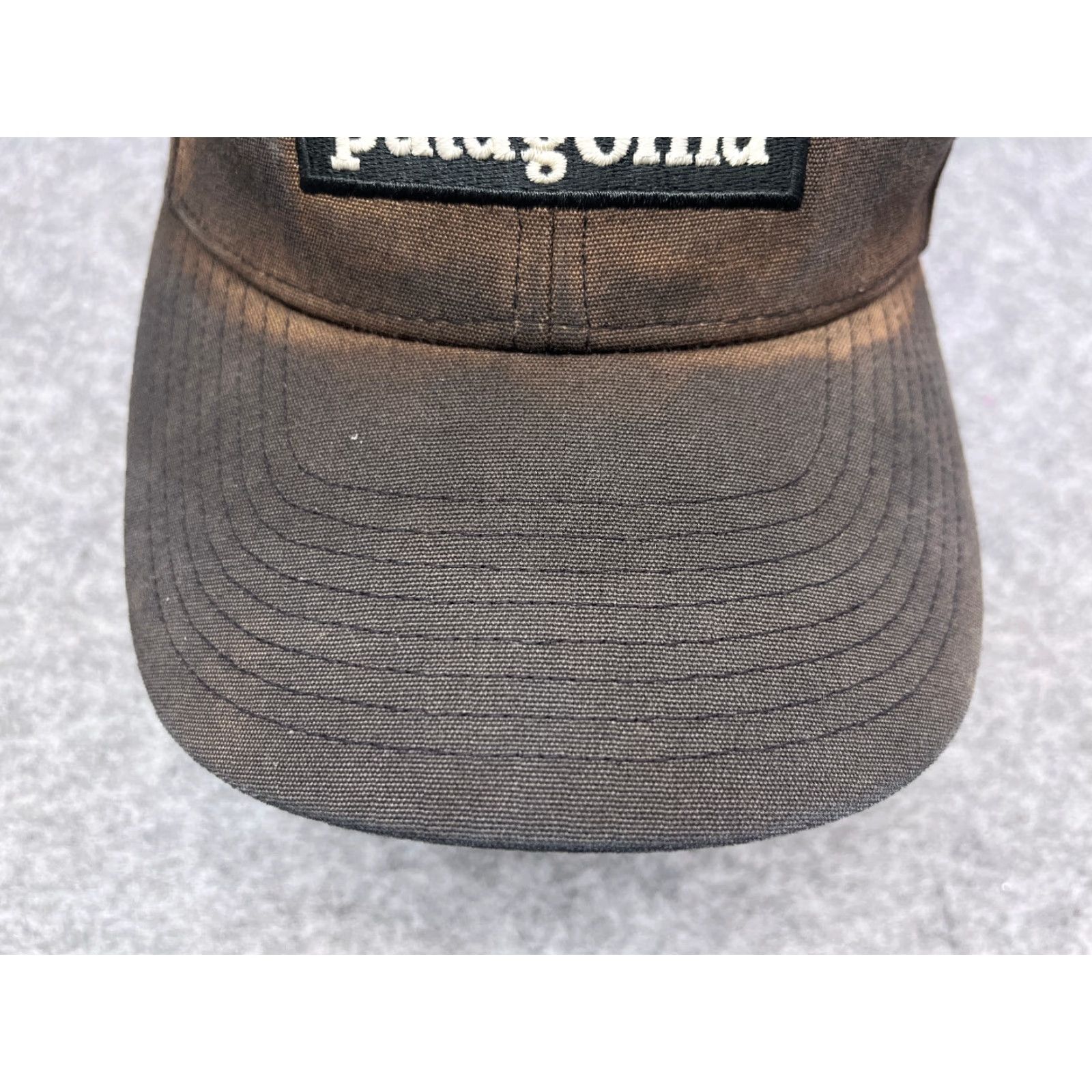 Patagonia VINTAGE Patagonia Hat Cap Snap Back Adult One Size Black Fitz Roy Emroidered Size ONE SIZE - 3 Thumbnail