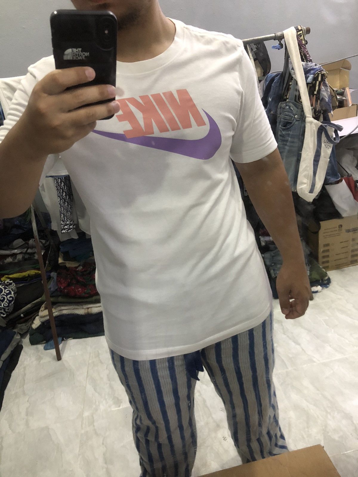 Nike Nike Swoosh logo white shirt Size US M / EU 48-50 / 2 - 17 Thumbnail
