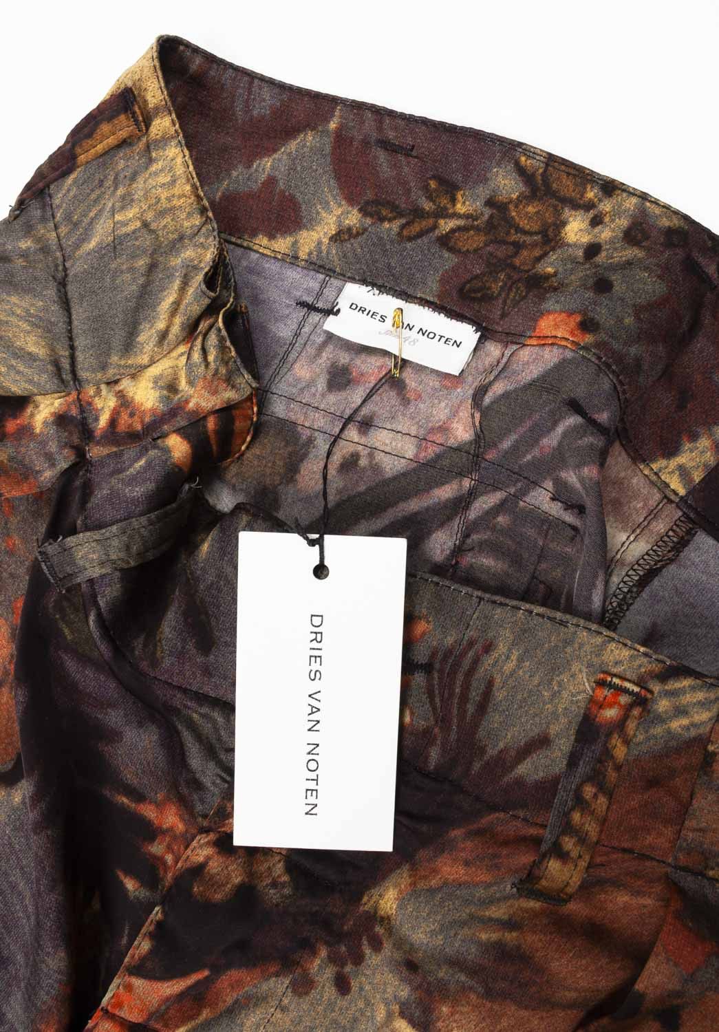 Dries Van Noten New Dries Van Noten Men Pants Cargo Floral Size 50/Large Size US 34 / EU 50 - 5 Thumbnail