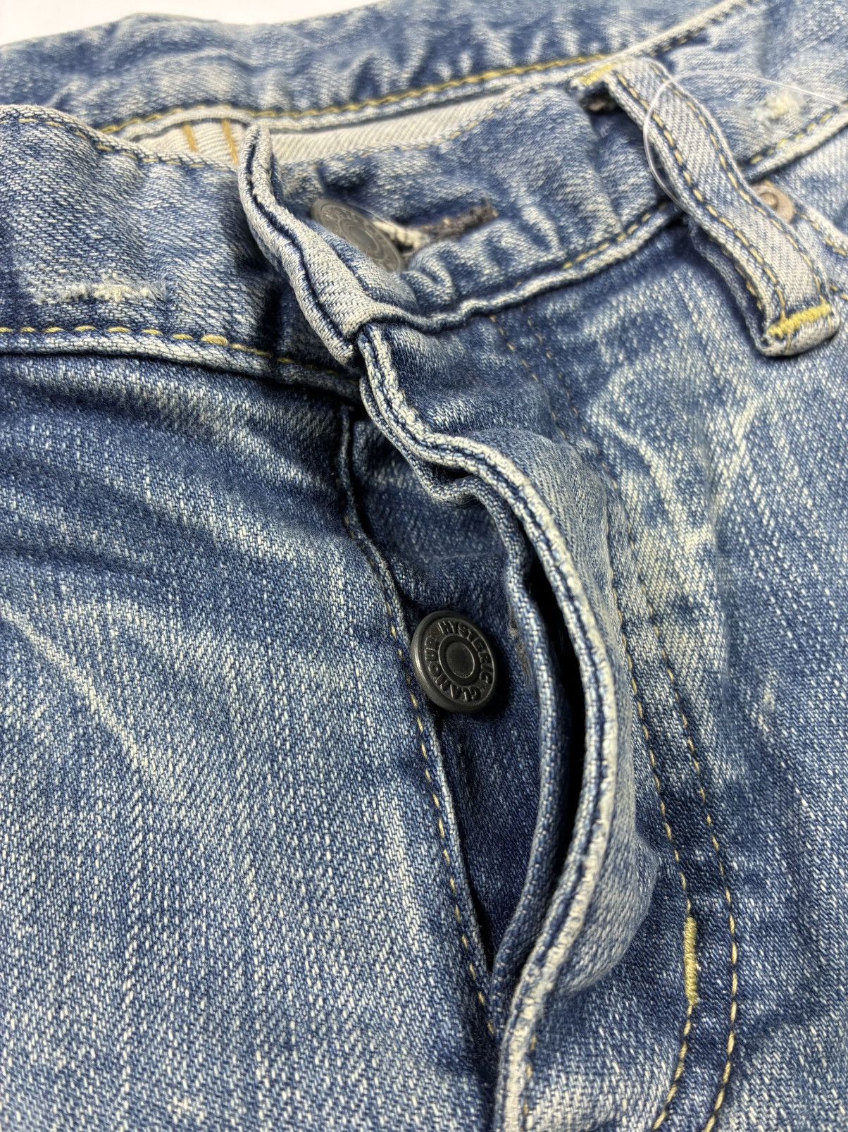 Hysteric Glamour Hysteric Glamour His Denim Studded Pants Size 30" / US 8 / IT 44 - 9 Thumbnail