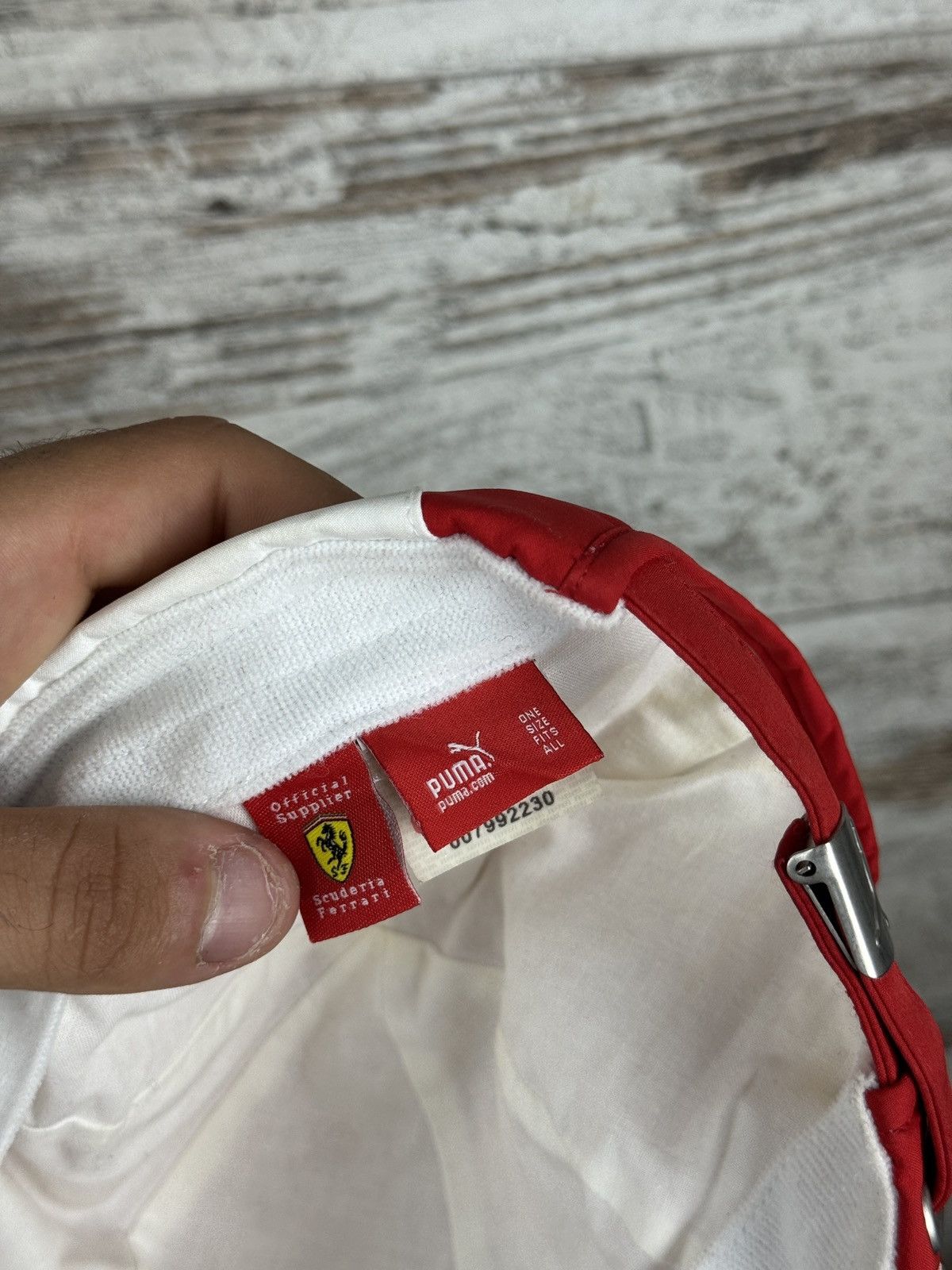 Ferrari × Puma Mens Vintage Puma Ferrari racing hats cap Italy Italia Size ONE SIZE - 9 Thumbnail