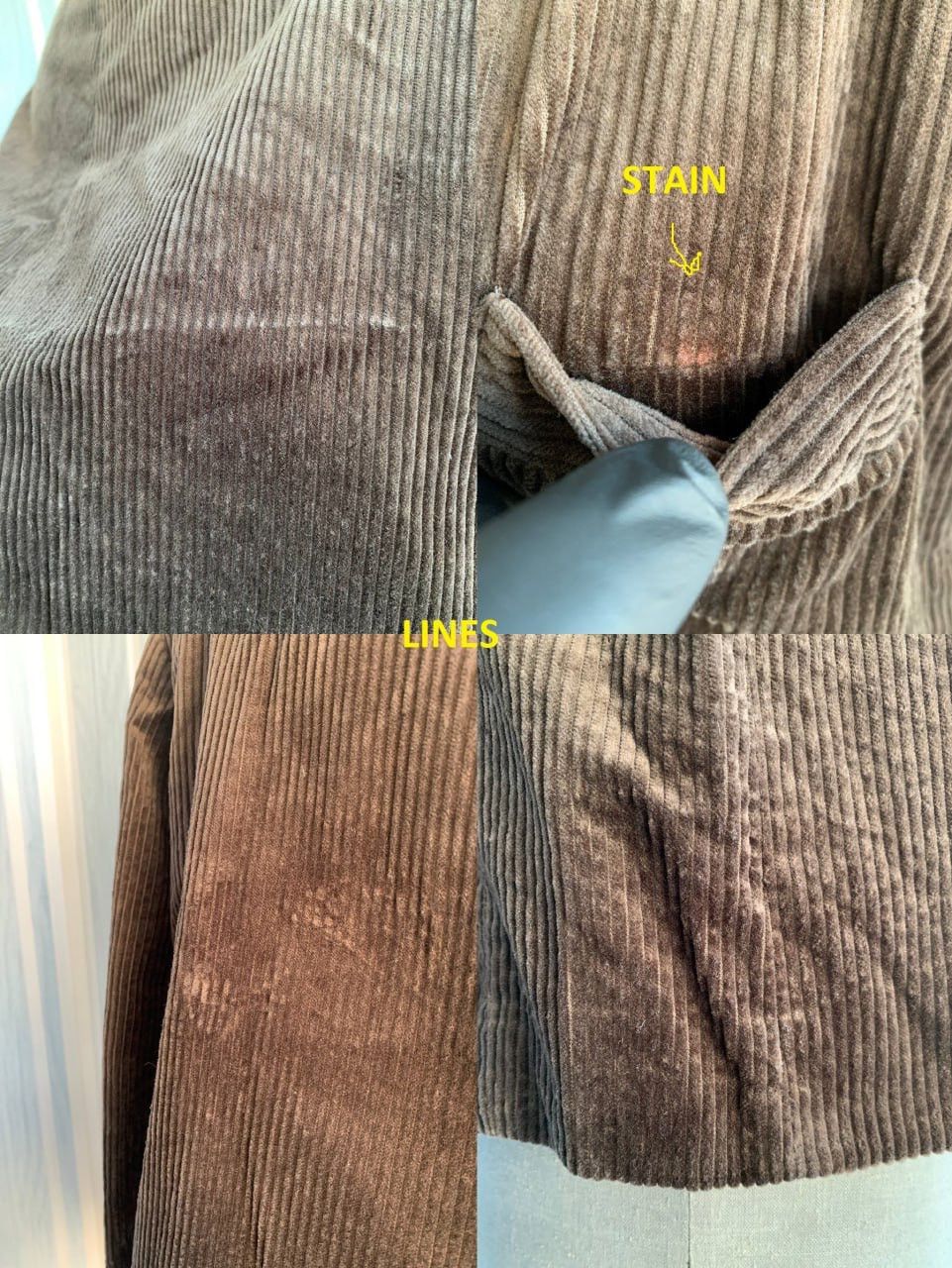 Other Toast Women`s Brown Cotton & Acetate Button Corduroy Jacket Size M / US 6-8 / IT 42-44 - 17 Thumbnail