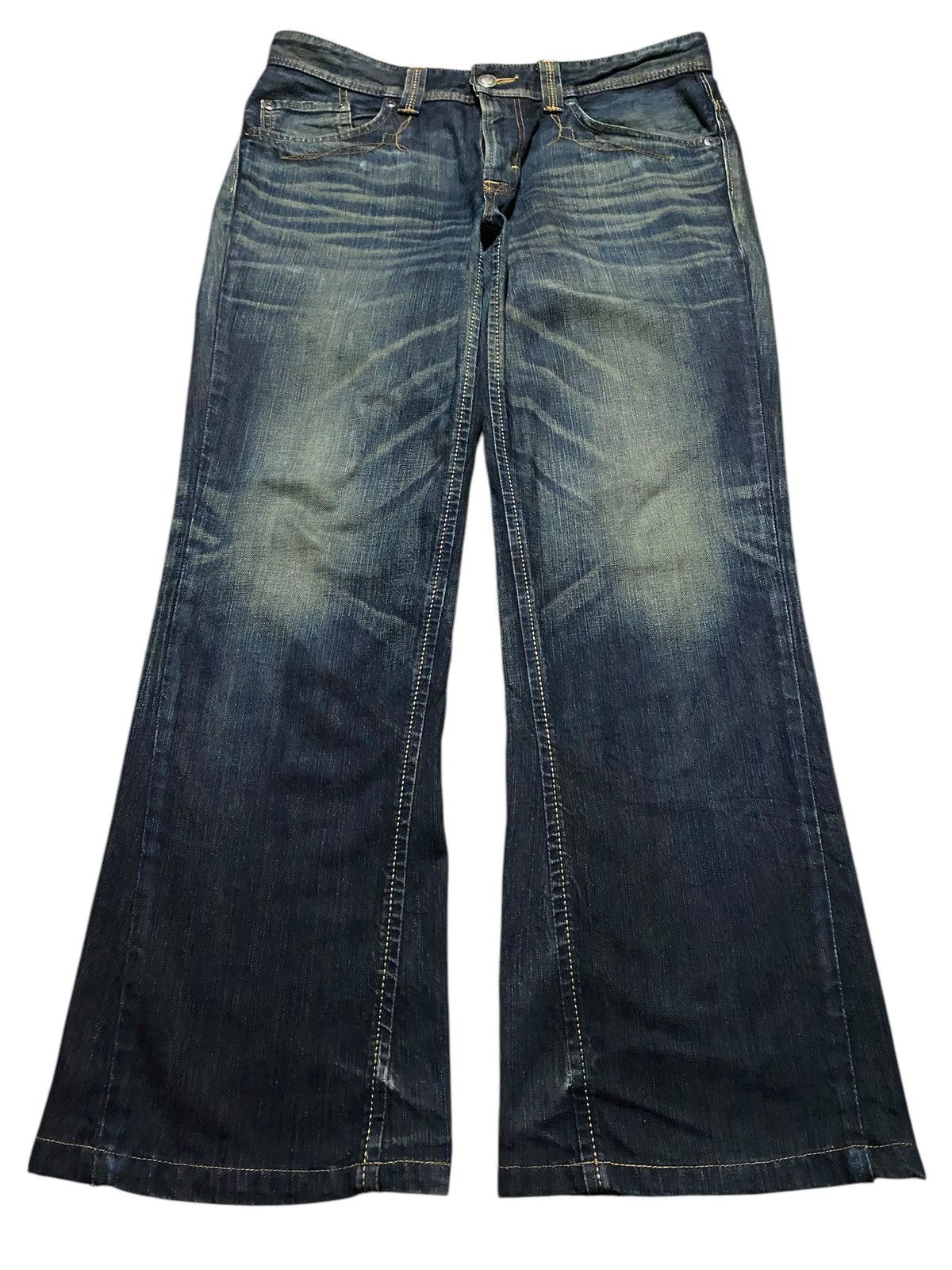 Vintage Japanese Brand Edwin 431 XVS Flare Jeans