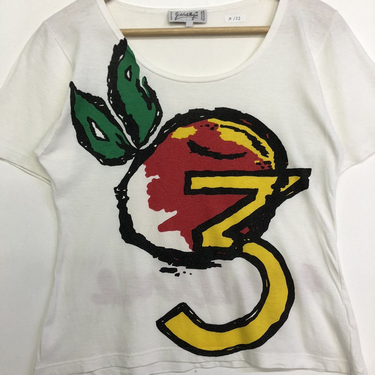 Designer × Jean Charles De Castelbajac Jean Charles Castelbajac Appletree Womens Tshirt Size S / US 4 / IT 40 - 3 Thumbnail