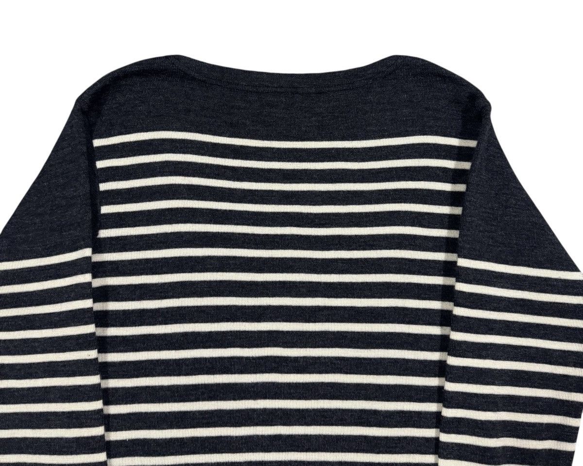 Saint James Vtg🔥Saint James Pure Wool Striped Jumper Made In France Size US M / EU 48-50 / 2 - 8 Thumbnail